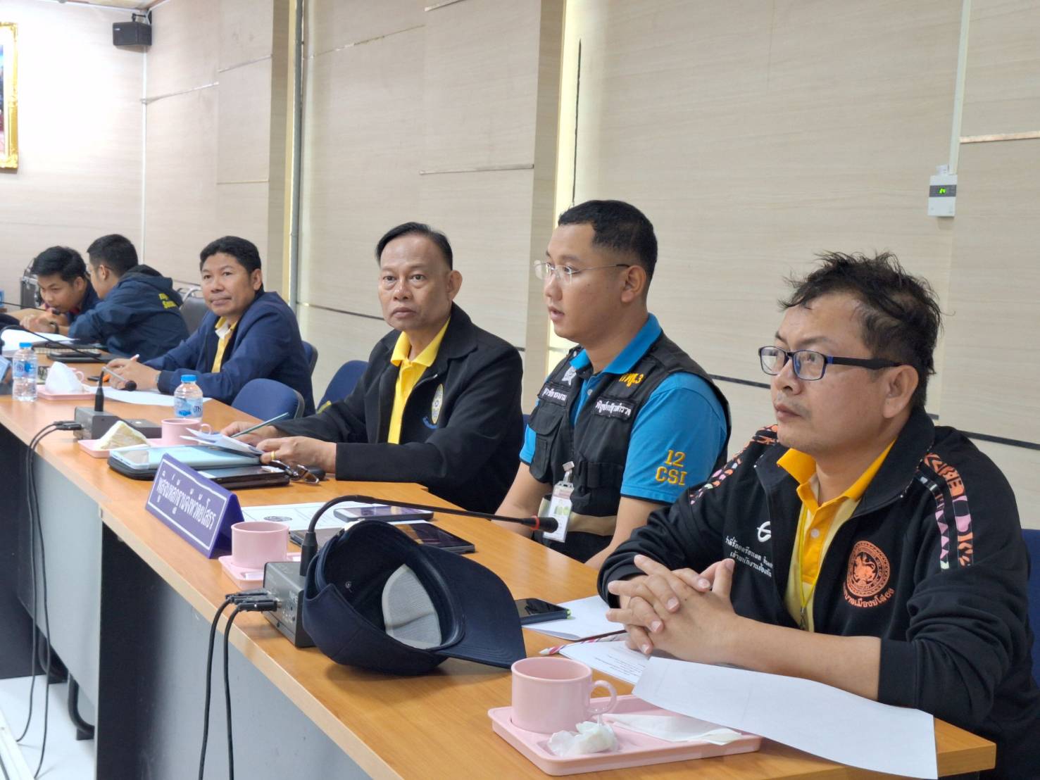 💥พช.ยโสธร💥 เข้าร่วมประชุมคณะทำงานโต๊ะข่าวเพื่อเฝ้าระวังปัญหายาเสพติดระดับพื้นที่จังหวัดยโสธร