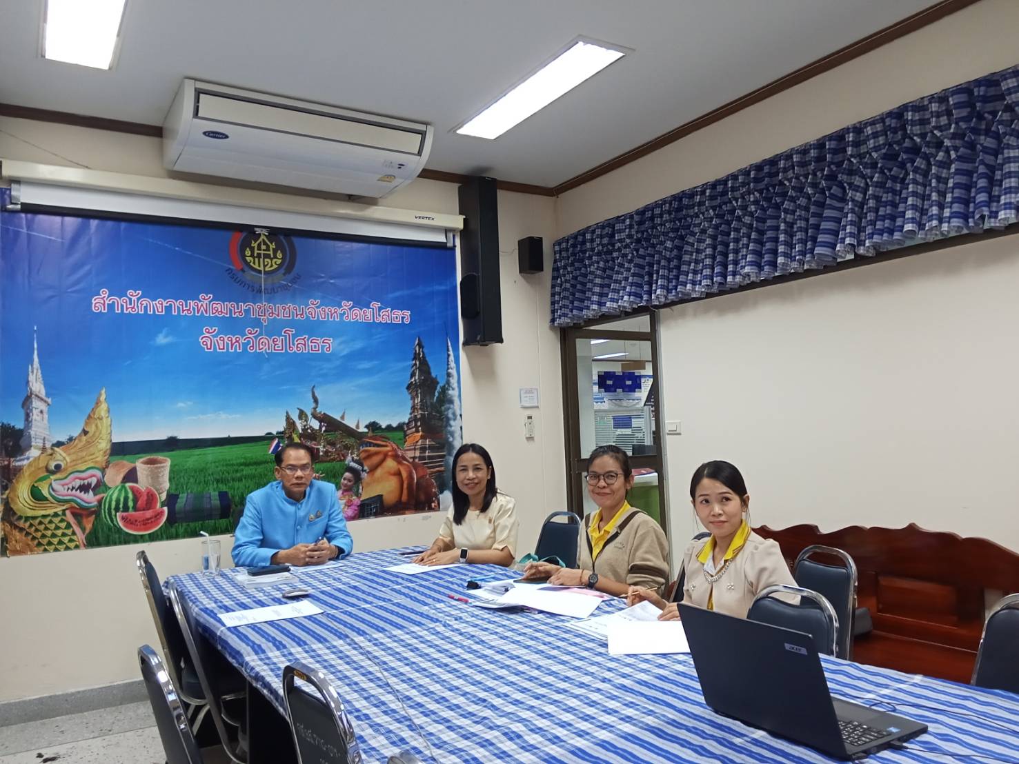 ⚡⚡พช.ยโสธร !! เข้าร่วมประชุมเร่งรัดการเบิกจ่ายประจำปีงบประมาณ 2568 ครั้งที่ 1/2568