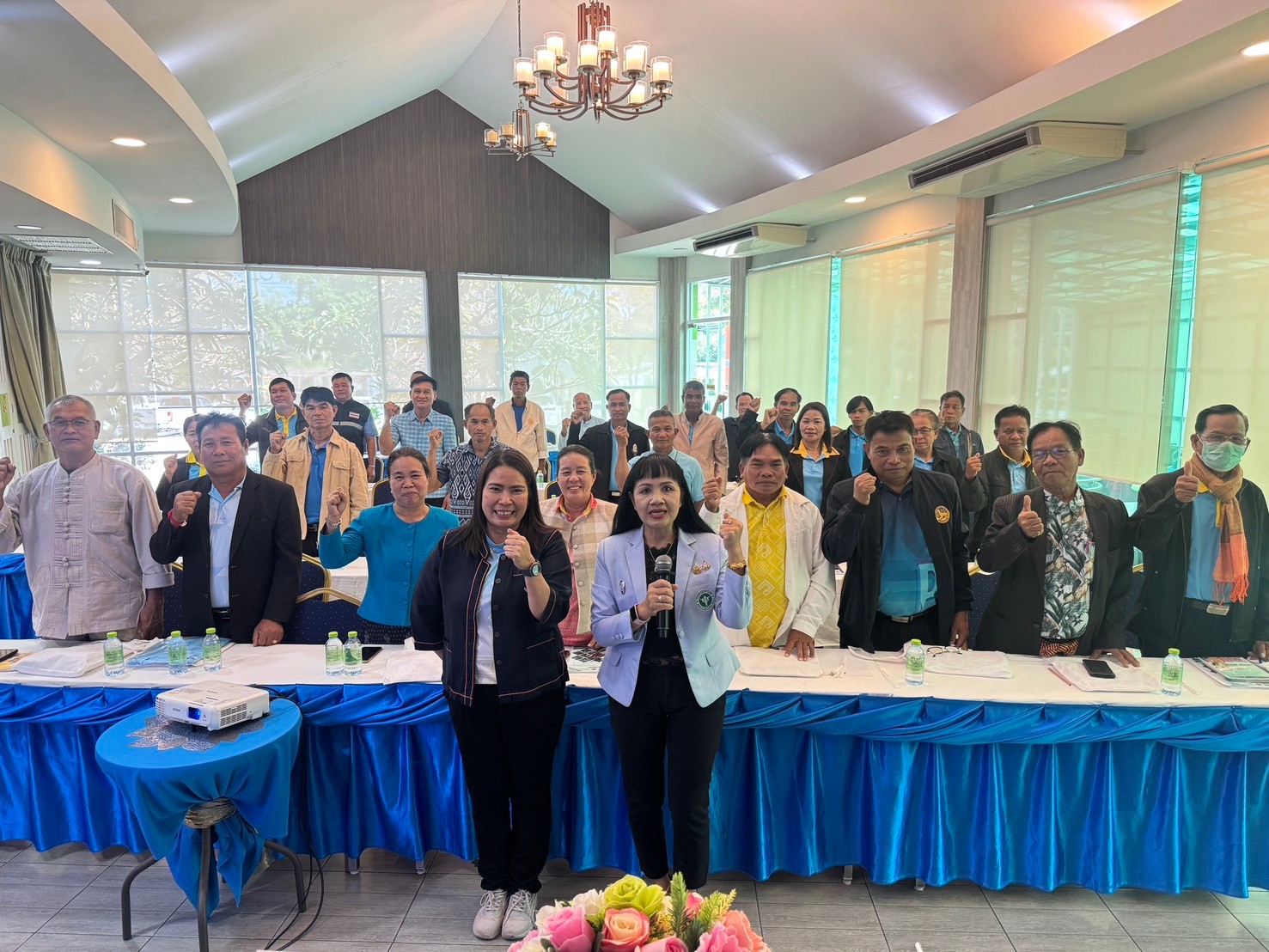 พช.ยโสธร…เสริมพลังเครือข่ายกองทุนแม่ของแผ่นดินจังหวัดยโสธร…หนุนเสริมความเข้มแข็งหมู่บ้าน/ชุมชน สู่การเป็นพื้นที่ปลอดภัยจากยาเสพติด ประจำปีงบประมาณ พ.ศ 2568