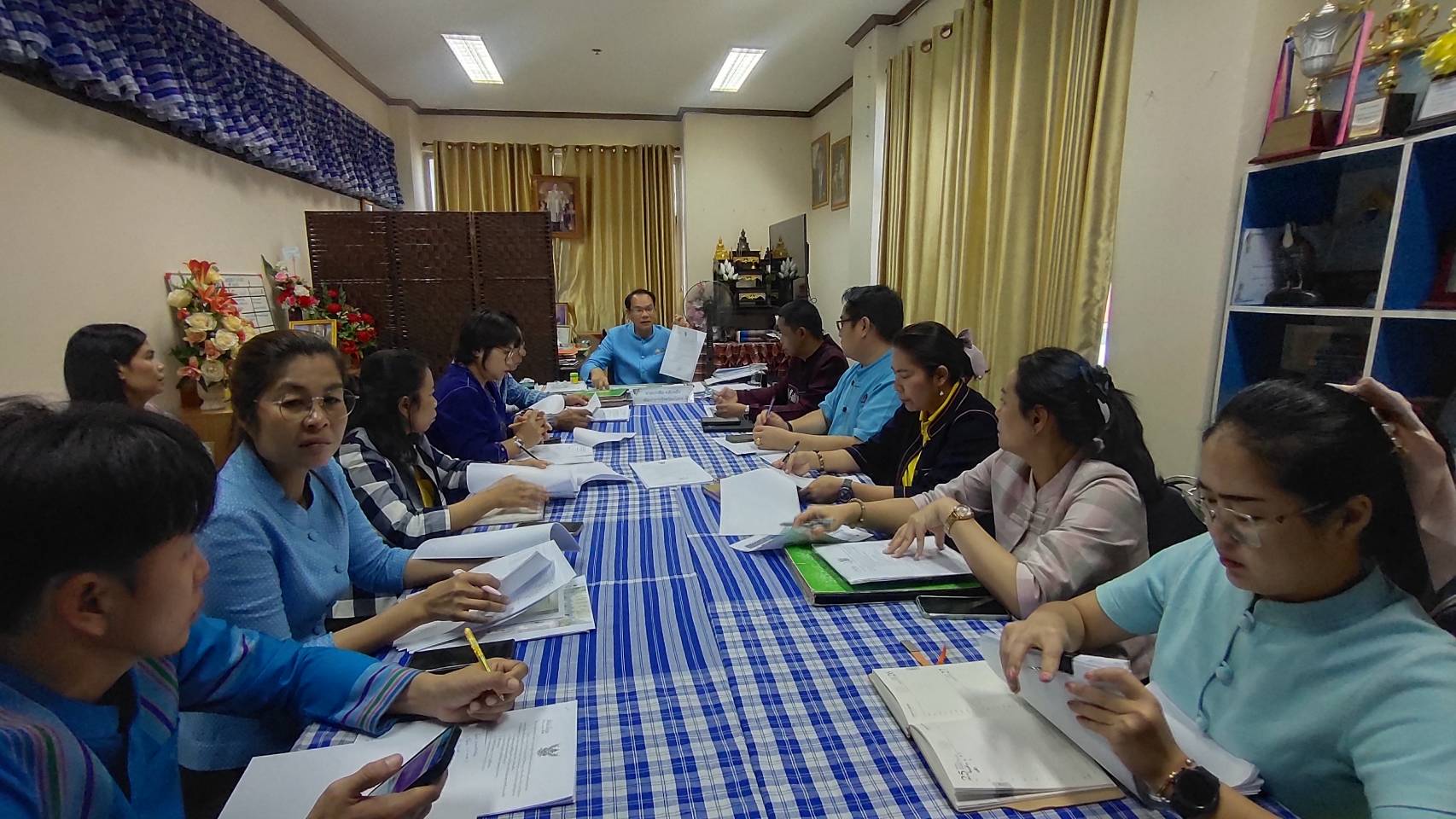 🔶พช.ยโสธร🔶 ประชุมติดตามการขับเคลื่อนนโยบายสำคัญของรองนายกรัฐมนตรีและรัฐมนตรีว่าการกระทรวงมหาดไทย ไตรมาส 1 (การดำเนินงานในเดือนตุลาคม-ธันวาคม 2567)