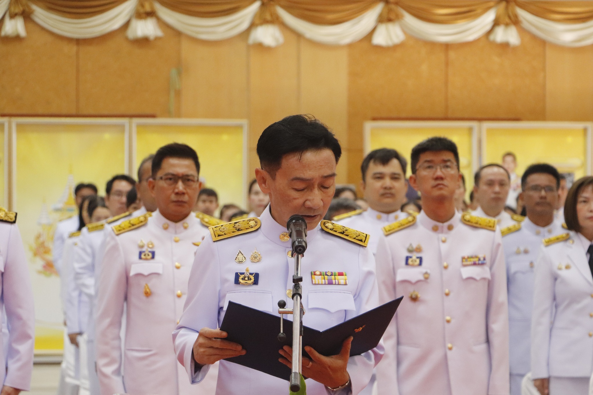 ☘️พช.ยโสธร☘️ ร่วมงานรัฐพิธีถวายราชสักการะ เนื่องในวันพ่อขุนรามคำแหงมหาราช ประจำปี 2568