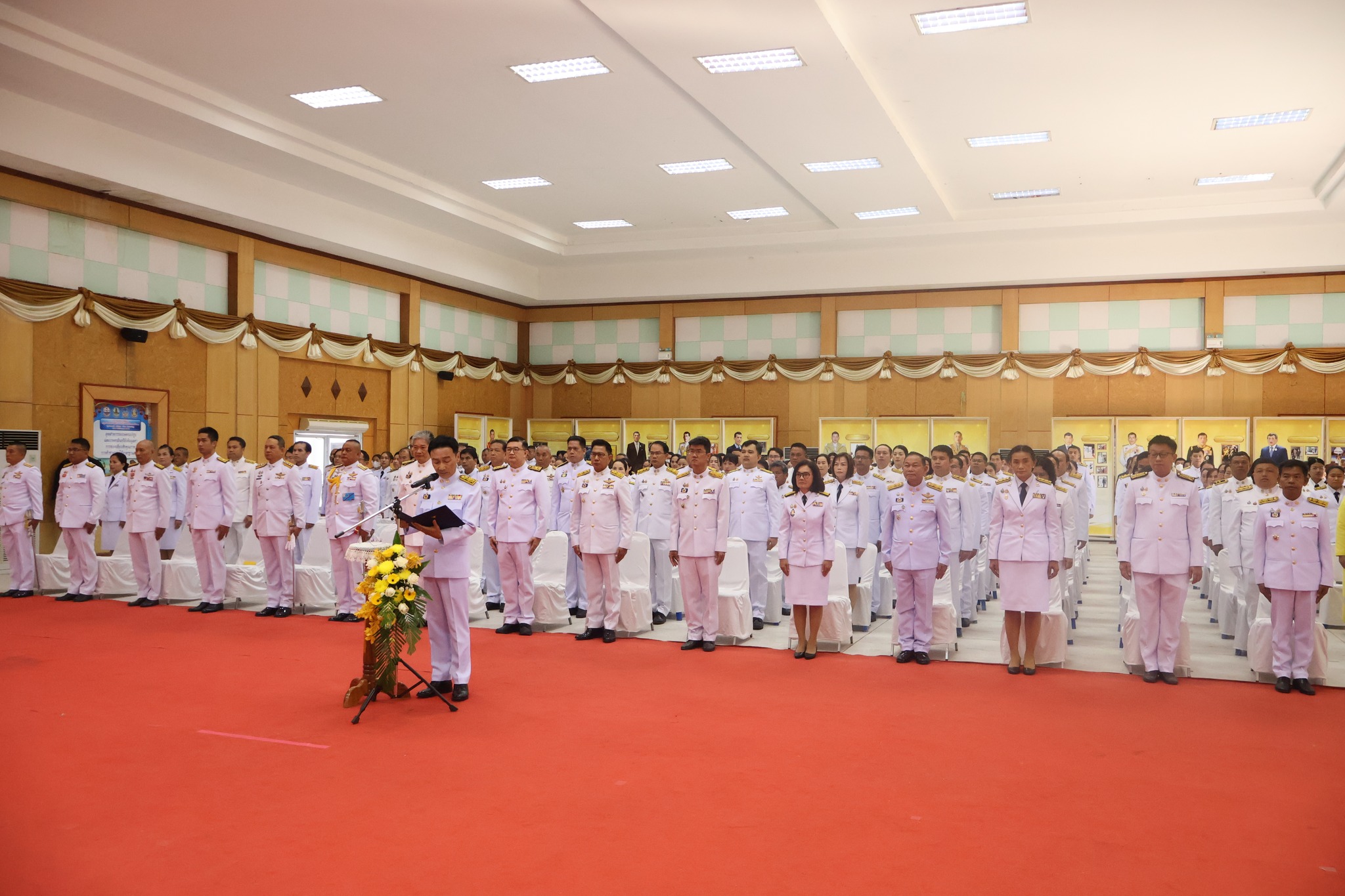 ☘️พช.ยโสธร☘️ ร่วมงานรัฐพิธีถวายราชสักการะ เนื่องในวันพ่อขุนรามคำแหงมหาราช ประจำปี 2568