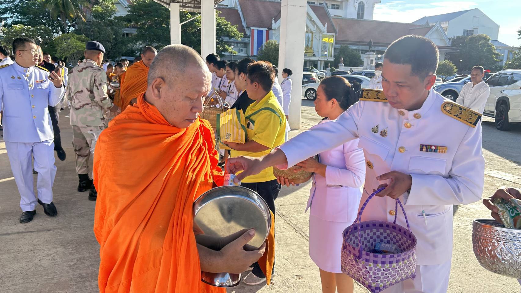🔶พช.ยโสธร🔶 เข้าร่วมงานรัฐพิธีวันสมเด็พระเจ้าตากสินมหาราชประจำปี 2567