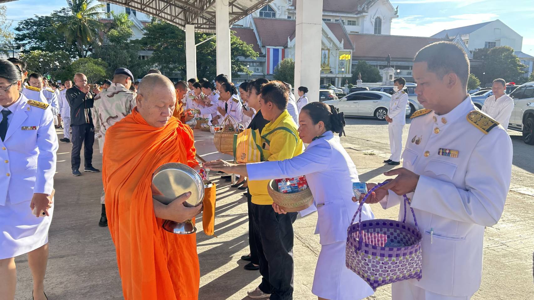 🔶พช.ยโสธร🔶 เข้าร่วมงานรัฐพิธีวันสมเด็พระเจ้าตากสินมหาราชประจำปี 2567