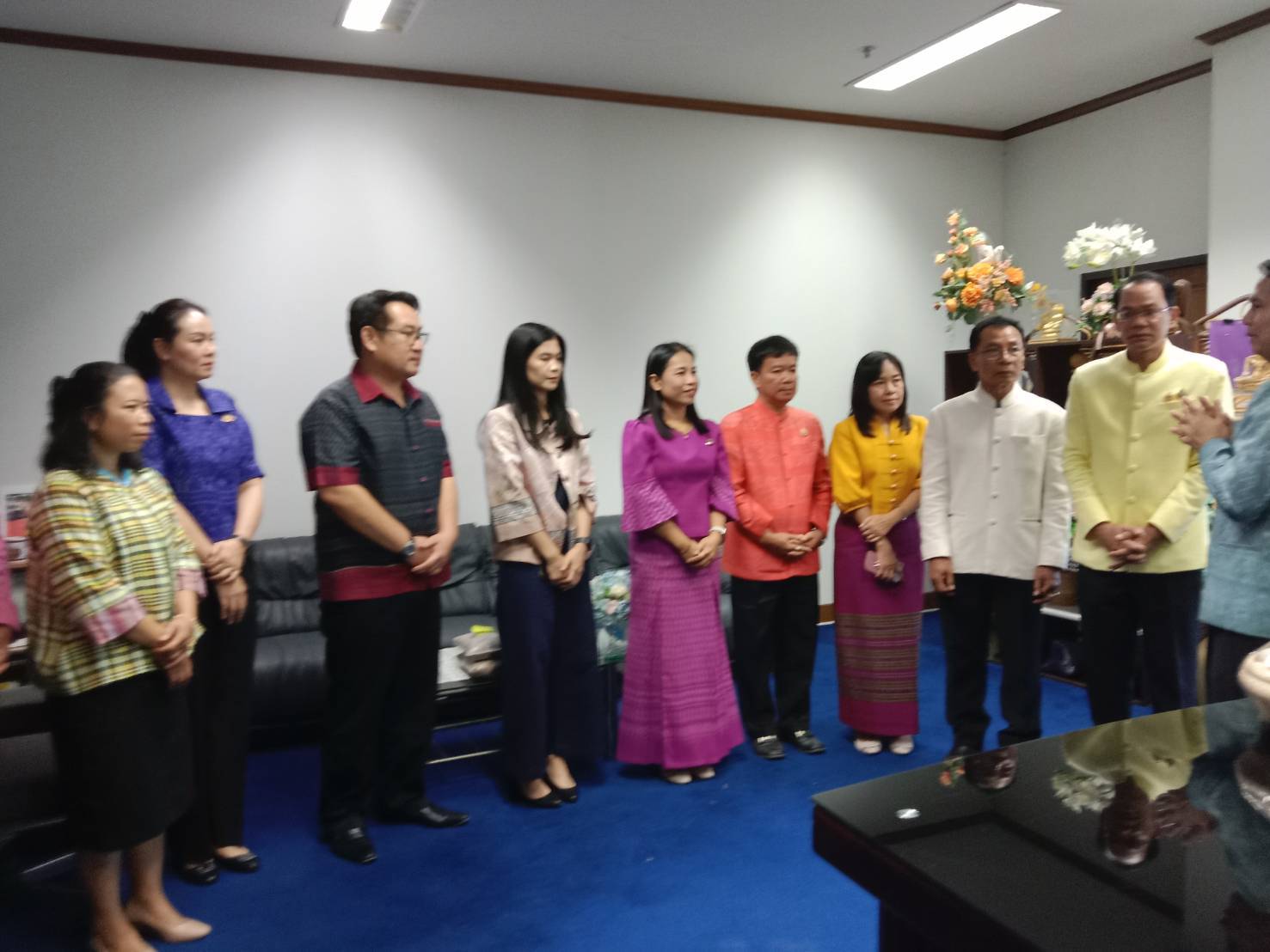 🔶พช.ยโสธร🔶 นำทีมบุคลากรในสังกัดเข้า ‘สวัสดีปีใหม่’ รองผู้ว่าราชการจังหวัดยโสธร