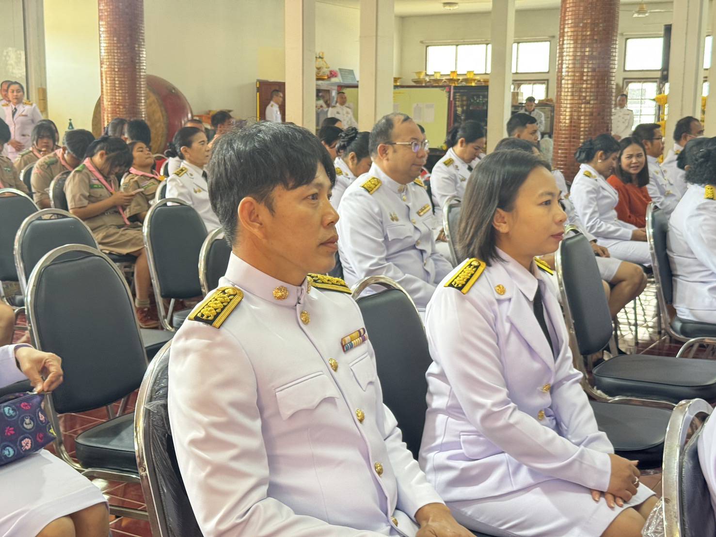 🍁พช.ยโสธร🍁 เข้าร่วมพิธีเจริญพระพุทธมณฑลเฉลิมพระเกียรติและถวายพระราชกุศลสมเด็จพระเจ้าลูกเธอเจ้าฟ้าสิริวัณณวรี นารีรัตนราชกัญญา เนื่องในโอกาสวันคล้ายวันประสูติ 8 มกราคม 2568