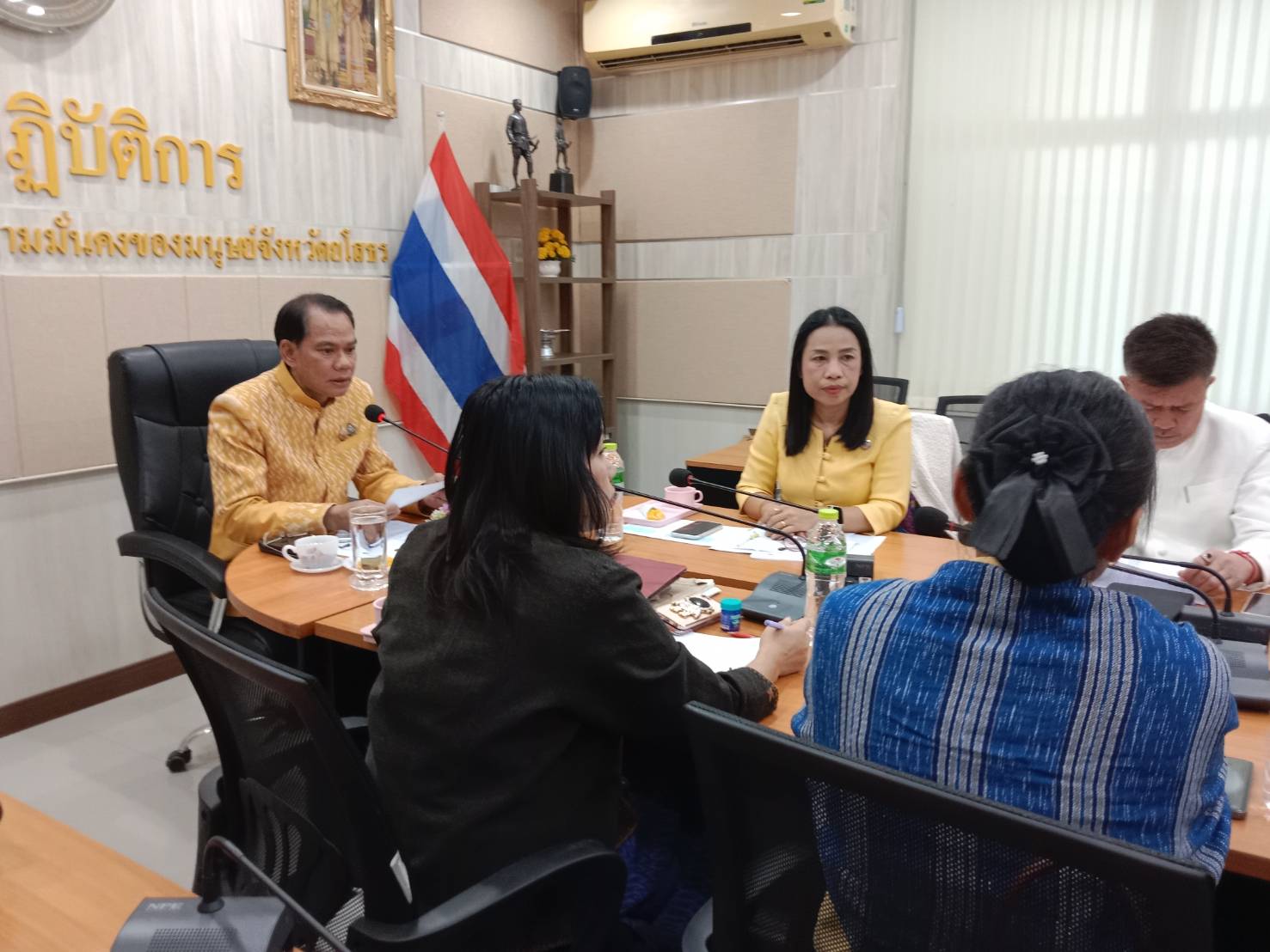 ☘️พช.ยโสธร☘️ ประชุมคณะทำงานพิจารณาจัดทำข้อตกลงการปฏิบัติราชการและผลการปฏิบัติราชการ ของข้าราชการสังกัดสำนักงานพัฒนาชุมชนจังหวัดยโสธร รอบการประเมินที่ 1 ประจำปีงบประมาณ พ.ศ 2568 (1 ตุลาคม 2567 ถึง 31 มีนาคม 2568)