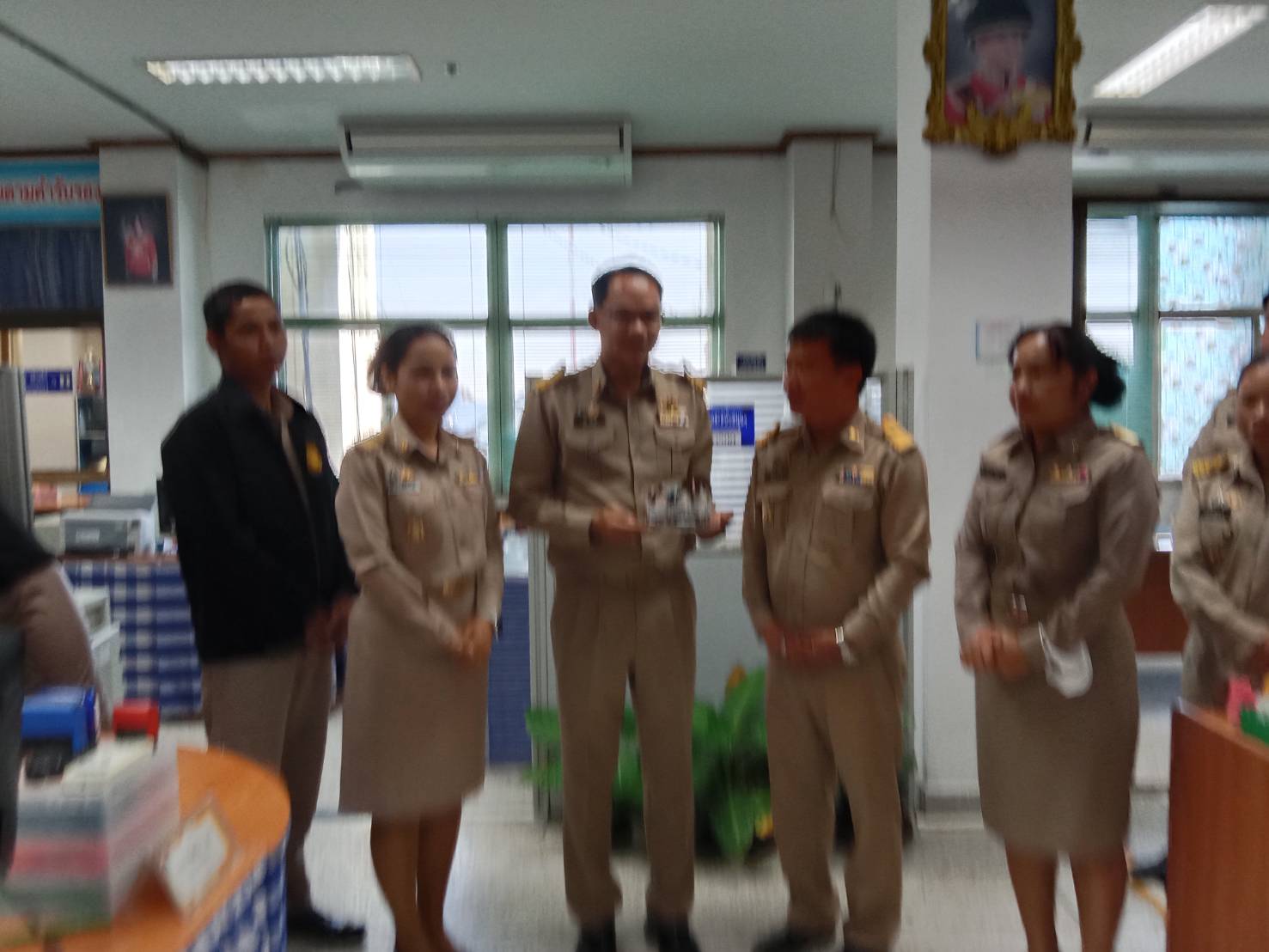 🌸 พช.ยโสธร 🌸 ข้าราชการในสังกัดสำนักงานพัฒนาชุมชนจังหวัดยโสธร ร่วมอวยพรเนื่องในวันคล้ายวันเกิด พัฒนาการจังหวัดยโสธร