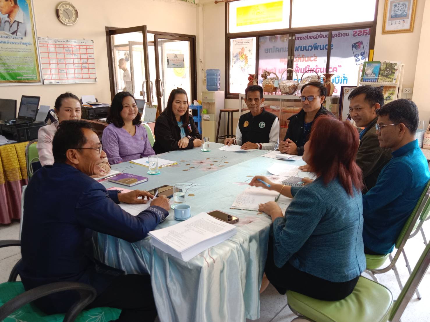 ☘️พช.ยโสธร☘️ นิเทศ ติดตามและสนับสนุนการดำเนินงานพัฒนาชุมชน