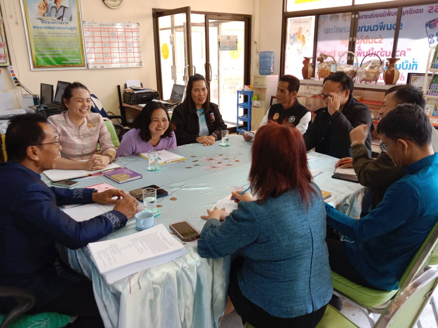 ☘️พช.ยโสธร☘️ นิเทศ ติดตามและสนับสนุนการดำเนินงานพัฒนาชุมชน