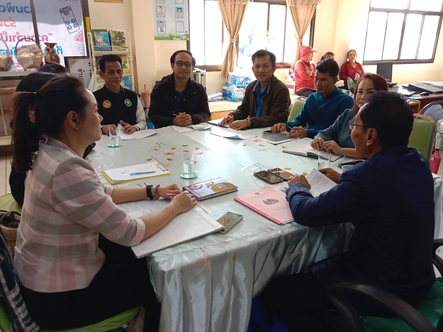 ☘️พช.ยโสธร☘️ นิเทศ ติดตามและสนับสนุนการดำเนินงานพัฒนาชุมชน