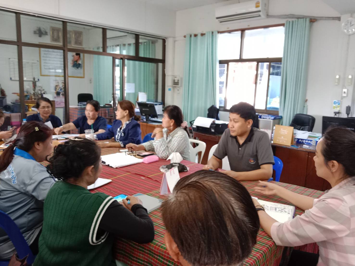 ☘️พช.ยโสธร☘️ นิเทศ ติดตามและสนับสนุนการดำเนินงานพัฒนาชุมชน