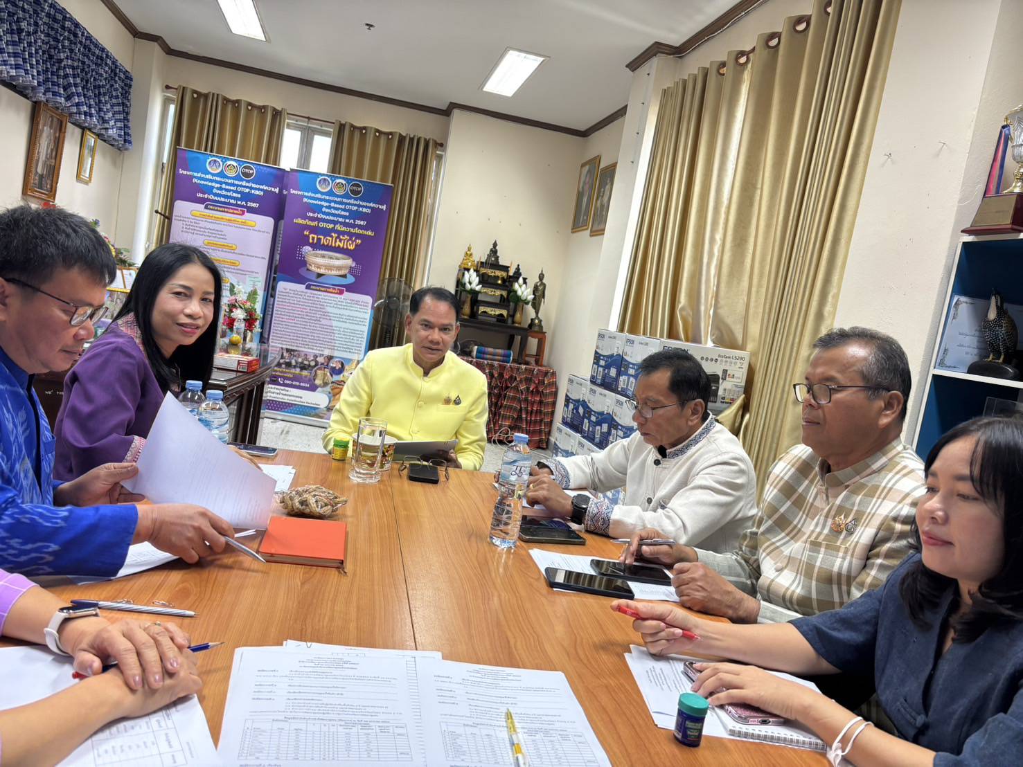 🍀พช.ยโสธร🍀 ประชุมคณะกรรมการบริหารงานบุคคลสำนักงานพัฒนาชุมชนจังหวัดยโสธร ครั้งที่ 1/2568