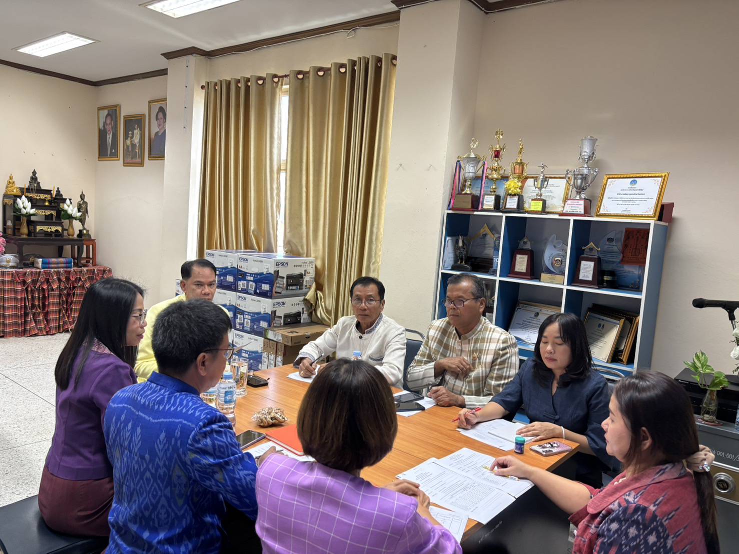 🍀พช.ยโสธร🍀 ประชุมคณะกรรมการบริหารงานบุคคลสำนักงานพัฒนาชุมชนจังหวัดยโสธร ครั้งที่ 1/2568