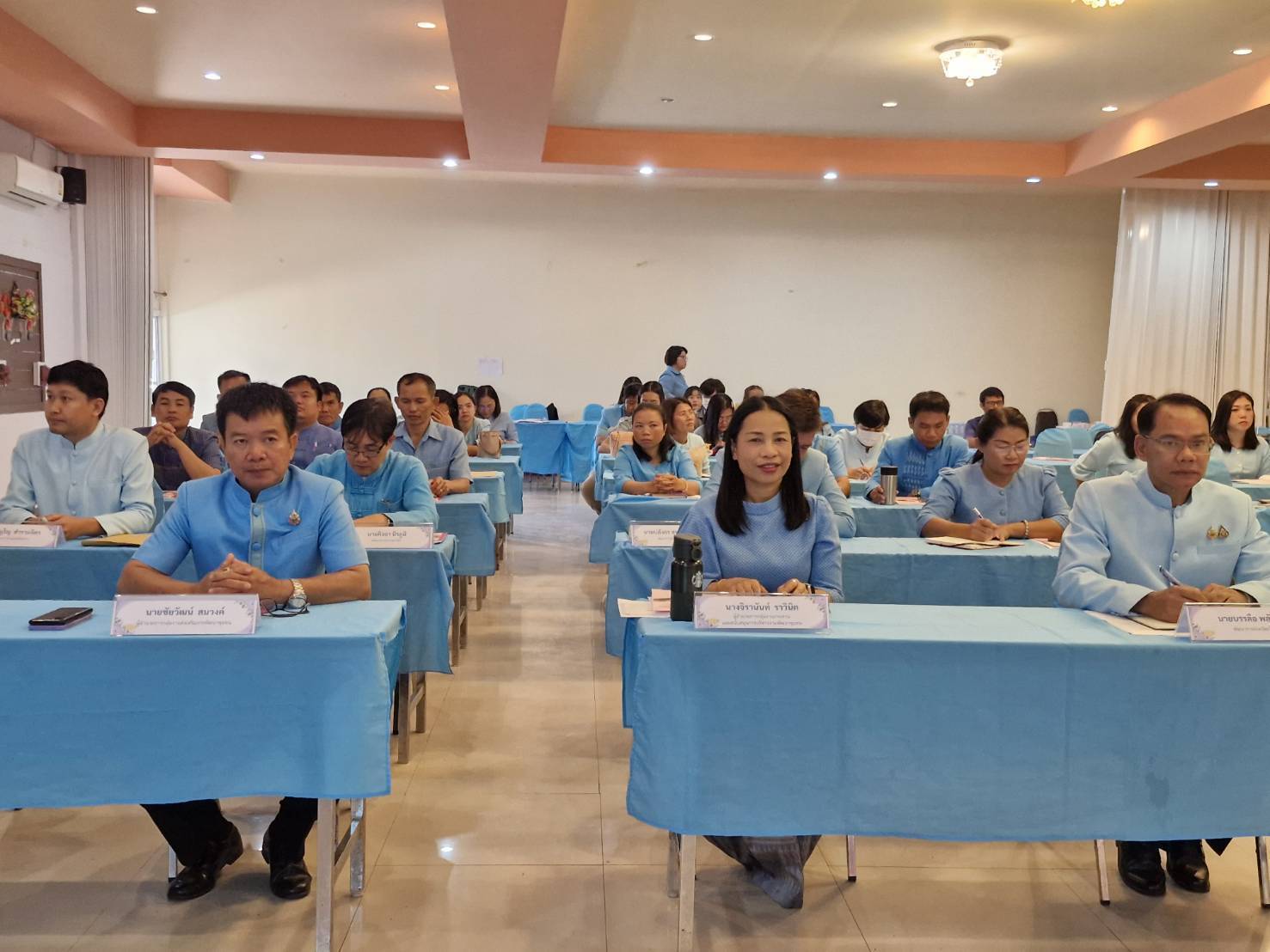 🎗️พช.ยโสธร🎗️ จัดประชุมเชิงปฏิบัติการการดำเนินงานตามตัวชี้วัดตามมาตรการปรับปรุงประสิทธิภาพในการปฏิบัติราชการ และตัวชี้วัดการประเมินผลการปฏิบัติราชการ กรมการพัฒนาชุมชน ประจำปีงบประมาณ พ.ศ.2568