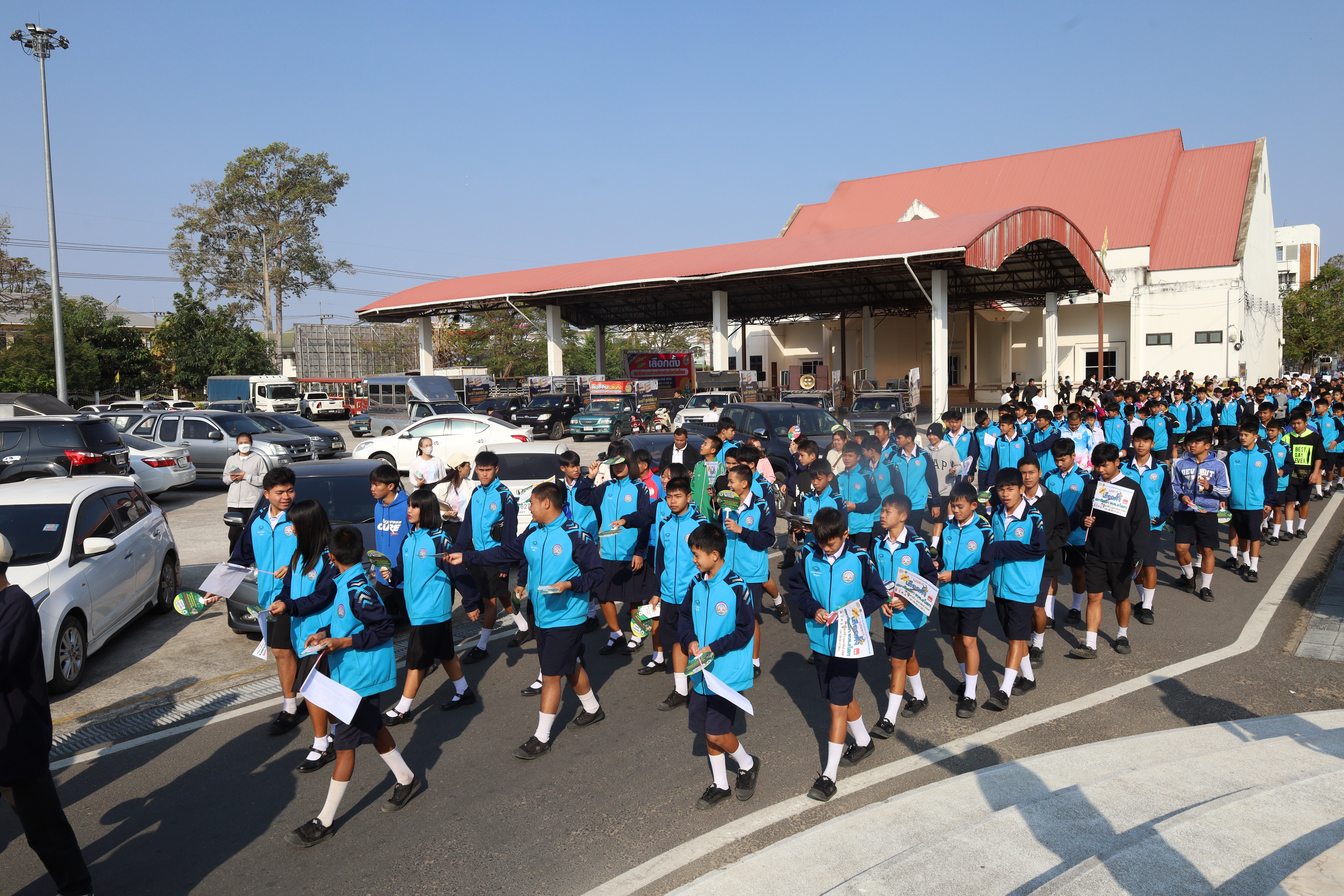 🌈พช.ยโสธร🌈 ร่วมเป็นเกียรติพิธีเปิดกิจกรรมรณรงค์ประชาสัมพันธ์การเลือกตั้งสมาชิกสภาองค์การบริหารส่วนจังหวัดยโสธร