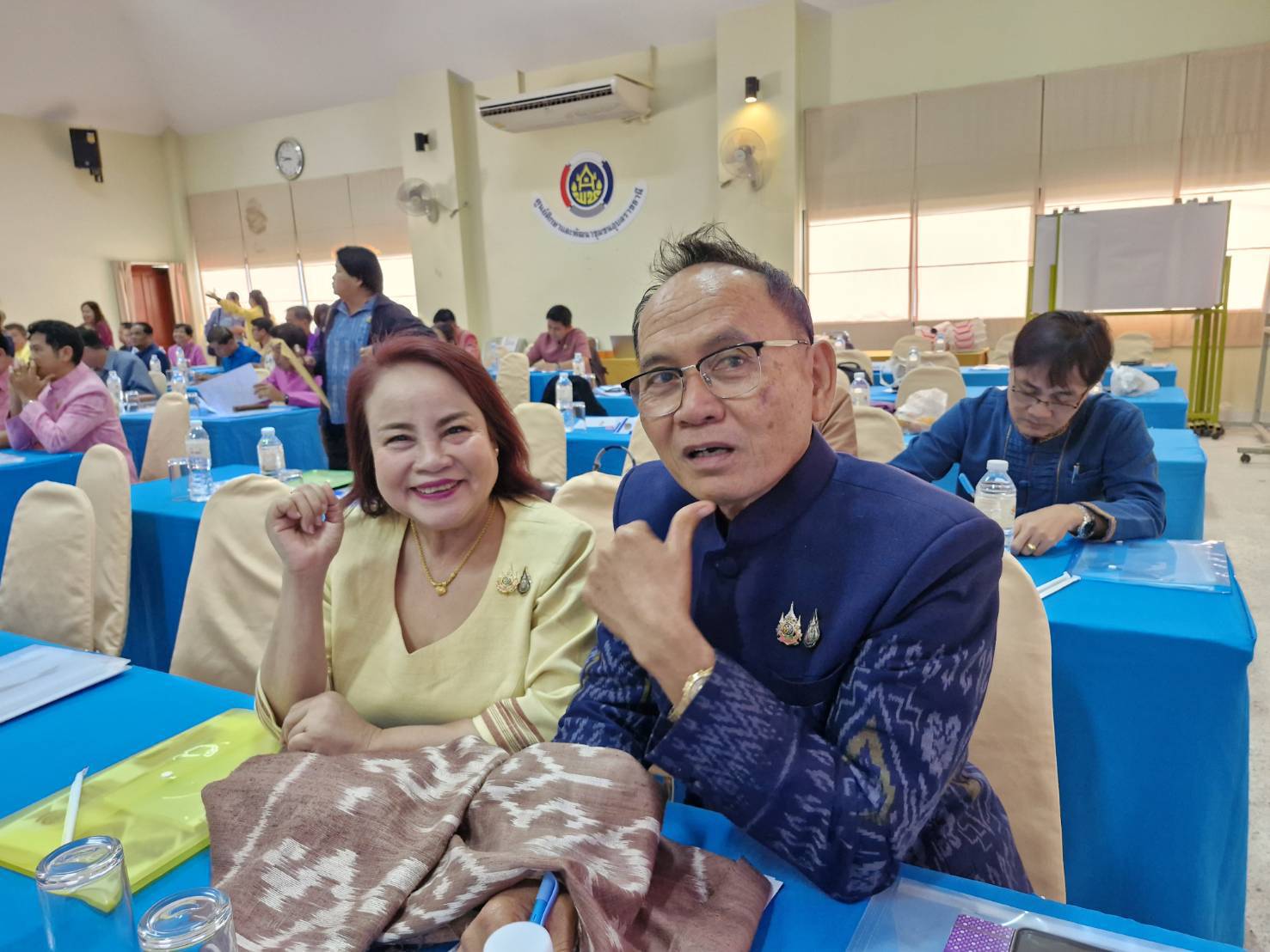 🏃พชโสธร🧑‍🤝‍🧑 เข้าร่วมโครงการสนับสนุนการขับเคลื่อนนโยบายสู่การปฏิบัติ ประจำปี 2568 กิจกรรมที่ 1 ประชุมมอบนโยบายและแนวทางการดำเนินงานพัฒนาชุมชนประจำปีงบประมาณ พ.ศ 2568