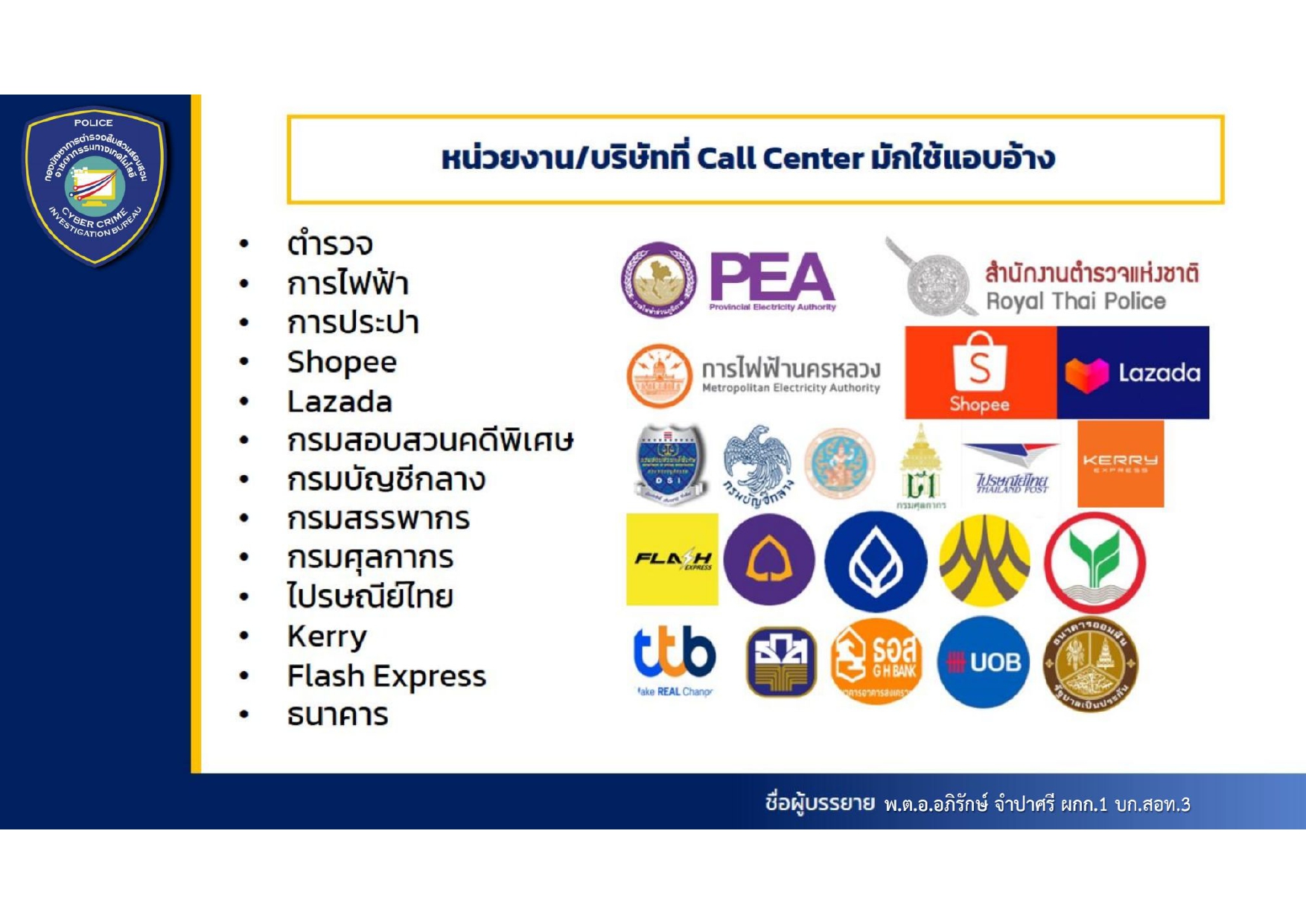 🎯 พช.ยโสธร🎯ขอเชิญชวนทุกท่าน ร่วมสร้างความตระหนักปลอดภัยทางสารสนเทศ ตามหลัก CIA