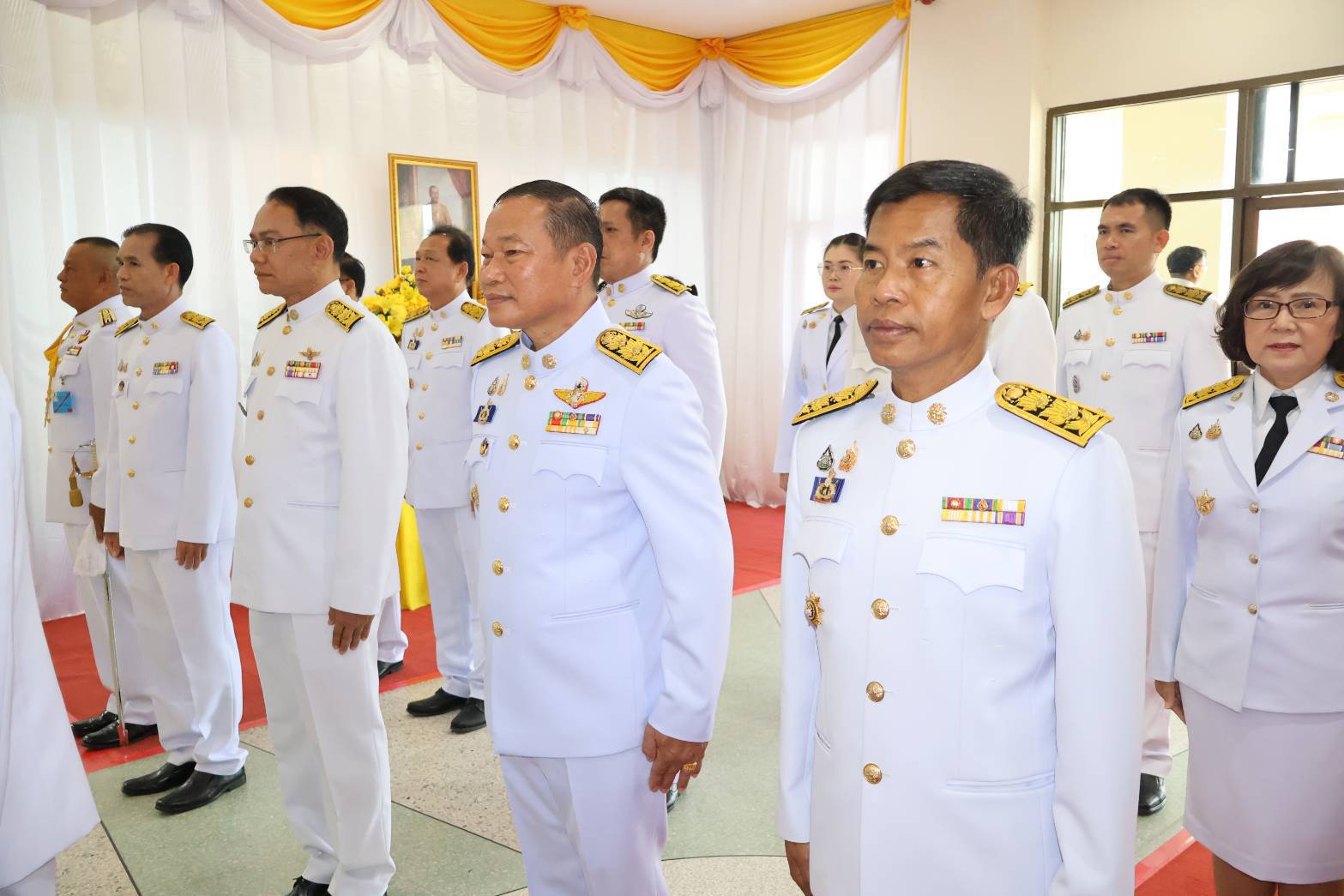 🏃พช.ยโสธร🧑‍🤝‍🧑 เข้าร่วมพิธีมอบปฏิทินหลวงพุทธศักราช 2568 พระราชทานสำหรับความสุขปีใหม่