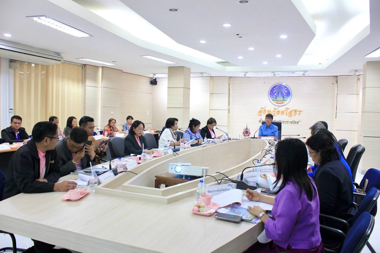 พช.ยโสธร 🏃🏃 เข้าร่วมประชุมคณะกรรมการคุ้มครองเด็กจังหวัดยโสธรครั้งที่ 1/2568