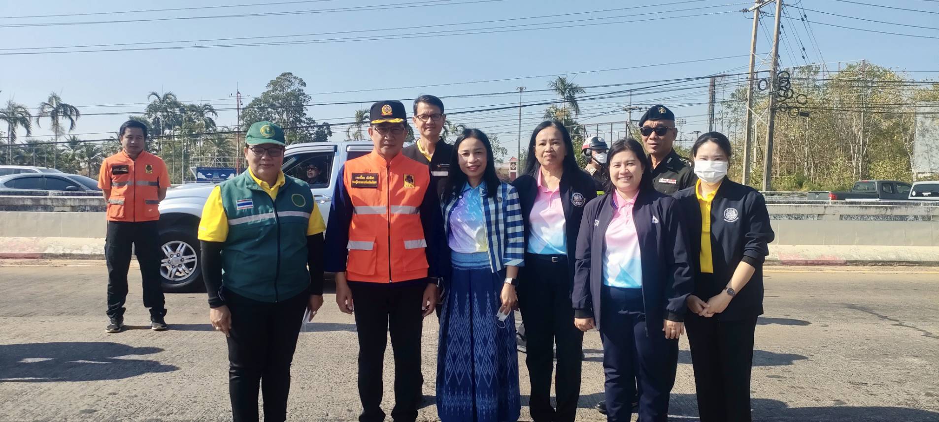 พช.ยโสธร 🏃🏃เข้าร่วม “กิจกรรม kick off มาตรการฟ้าใส เพื่อลมหายใจชาวยโสธร”