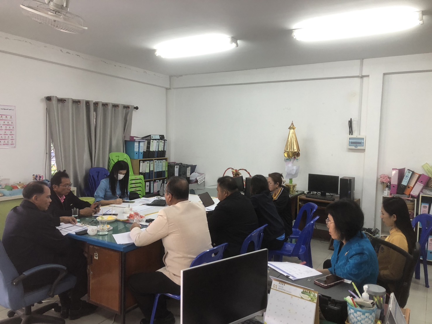 ☘พช.ยโสธร☘ นิเทศ ติดตามและสนับสนุนการดำเนินงานพัฒนาชุมชน