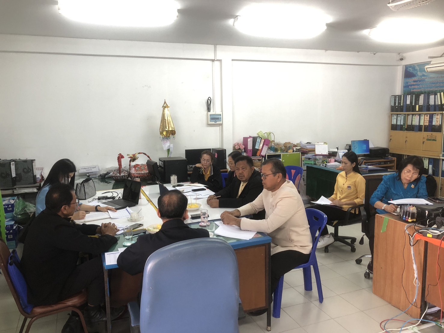 ☘พช.ยโสธร☘ นิเทศ ติดตามและสนับสนุนการดำเนินงานพัฒนาชุมชน