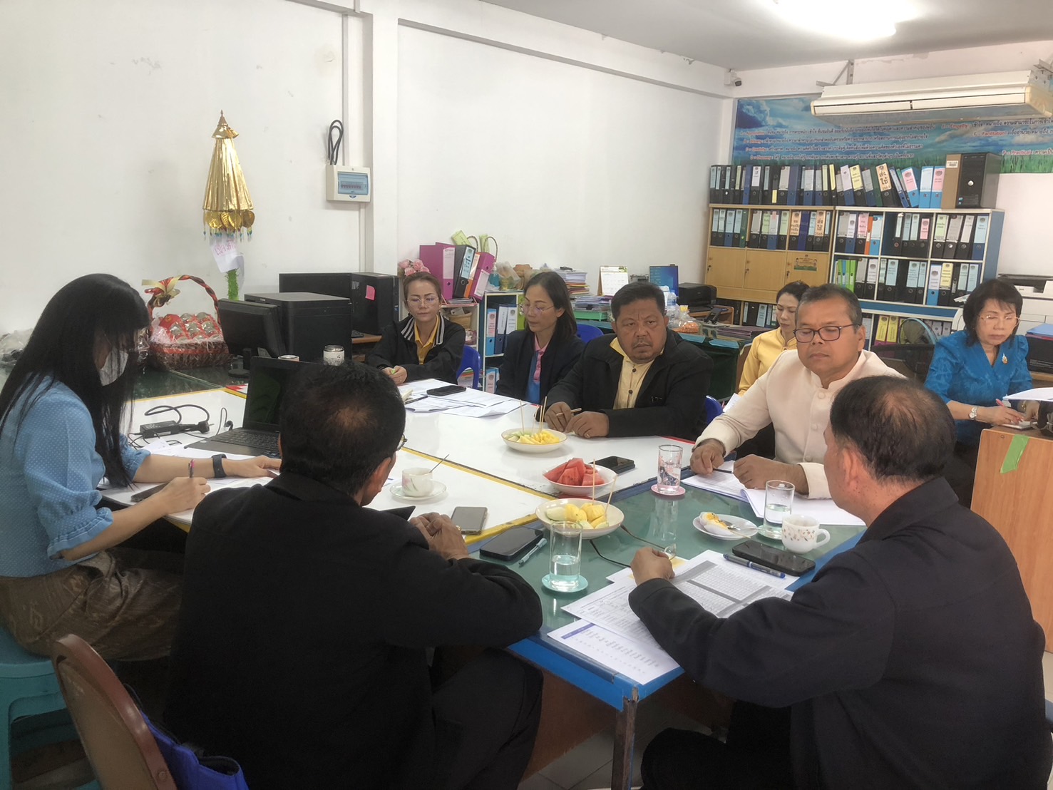 ☘พช.ยโสธร☘ นิเทศ ติดตามและสนับสนุนการดำเนินงานพัฒนาชุมชน