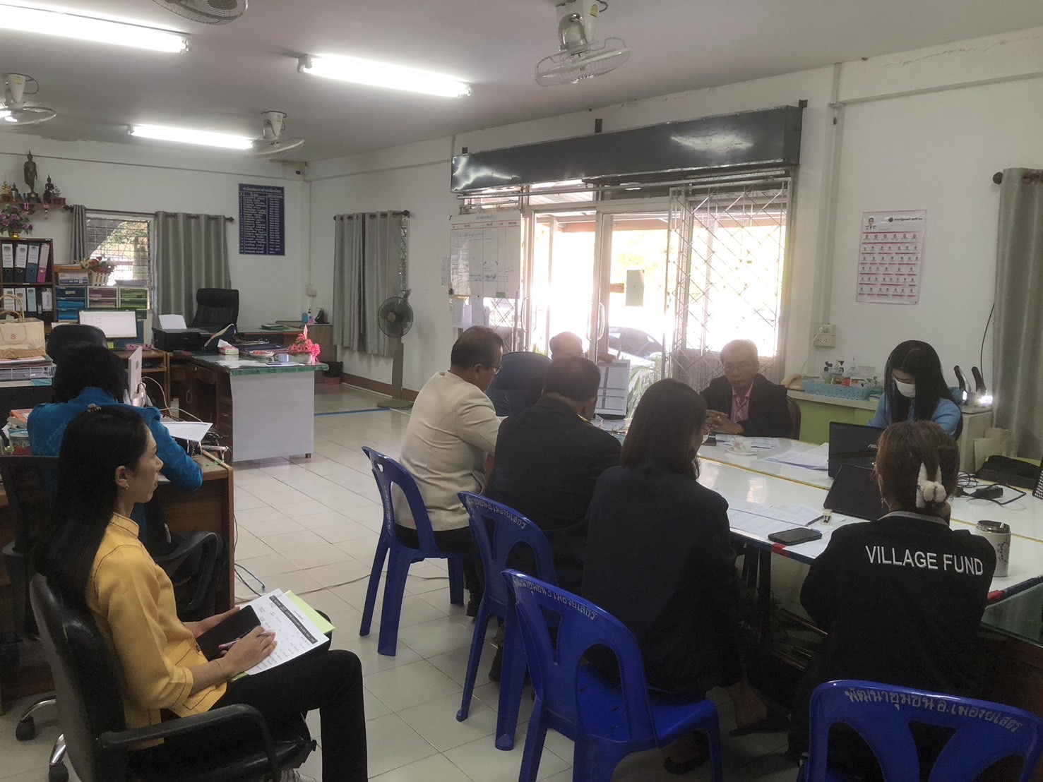 ☘พช.ยโสธร☘ นิเทศ ติดตามและสนับสนุนการดำเนินงานพัฒนาชุมชน