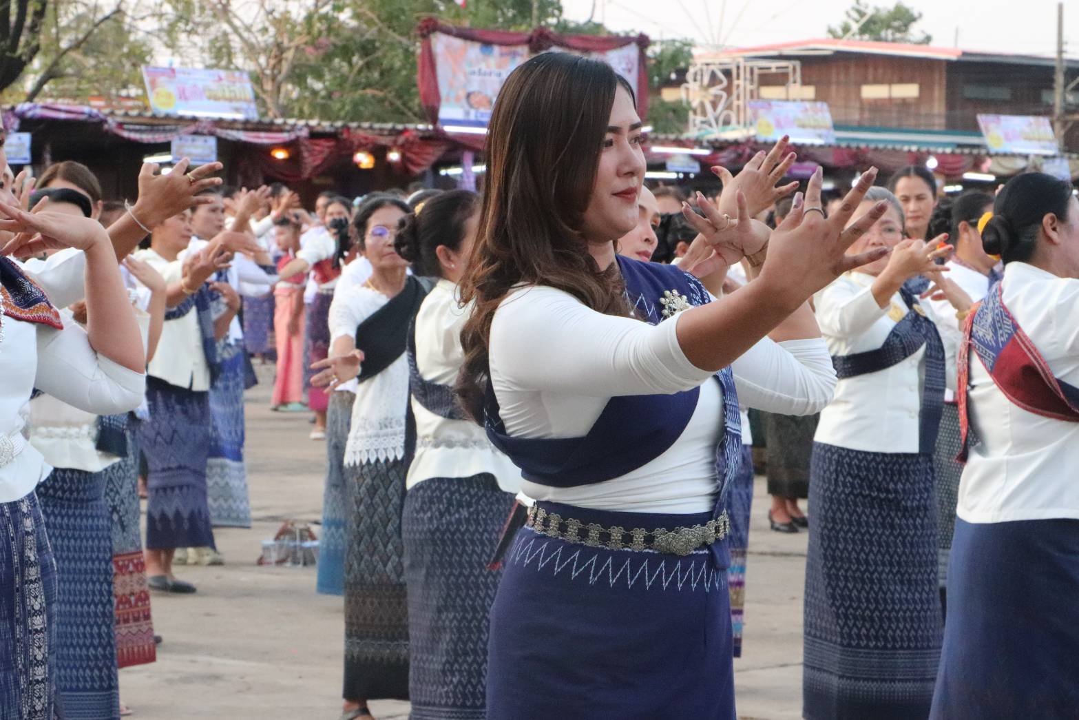 🟡⚪พช.ยโสธร⚪🟡 ร่วมงานประเพณีแห่มาลัยเข้าตอกหนึ่งเดียวในโลก ประจำปี 2568