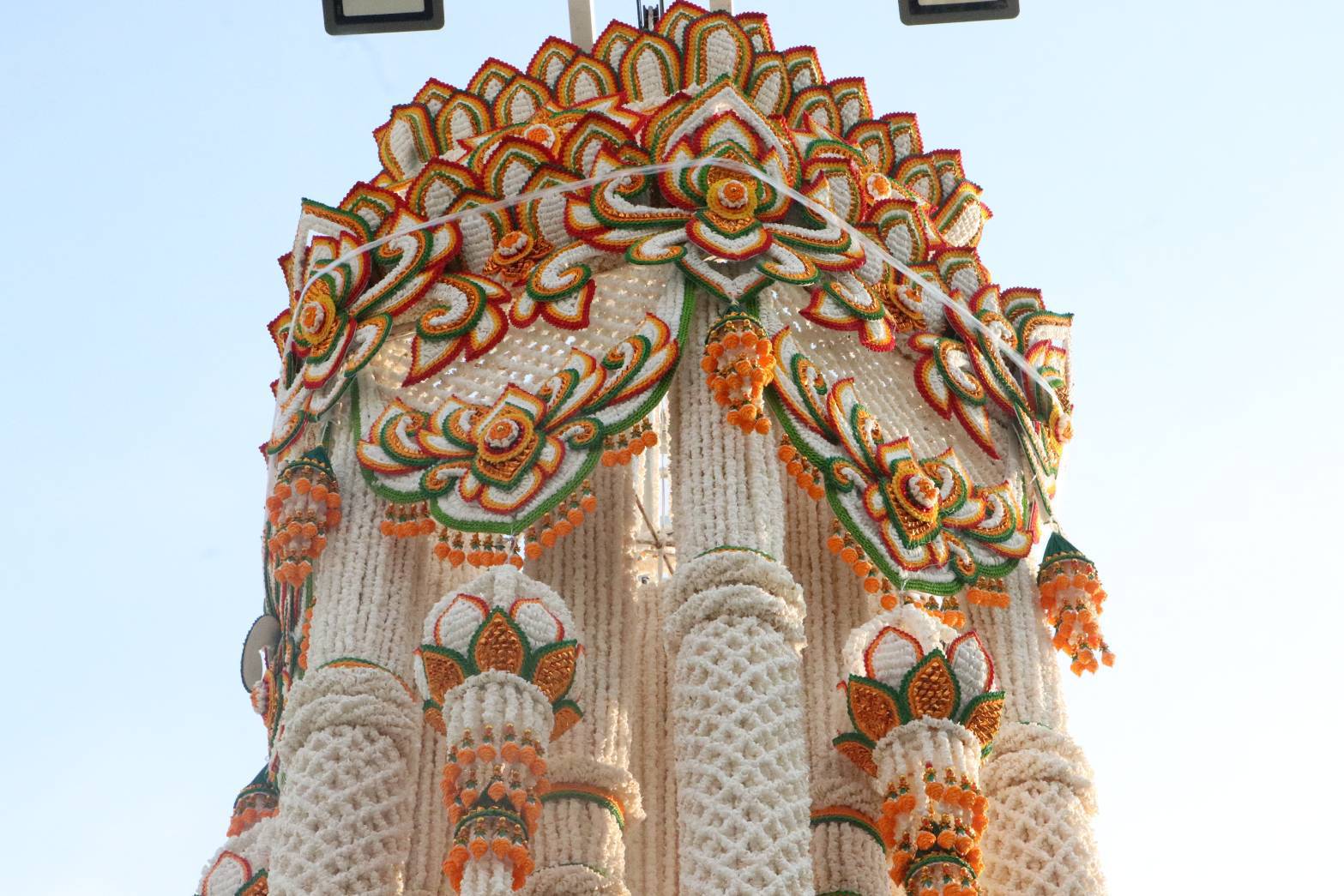 🟡⚪พช.ยโสธร⚪🟡 ร่วมงานประเพณีแห่มาลัยเข้าตอกหนึ่งเดียวในโลก ประจำปี 2568