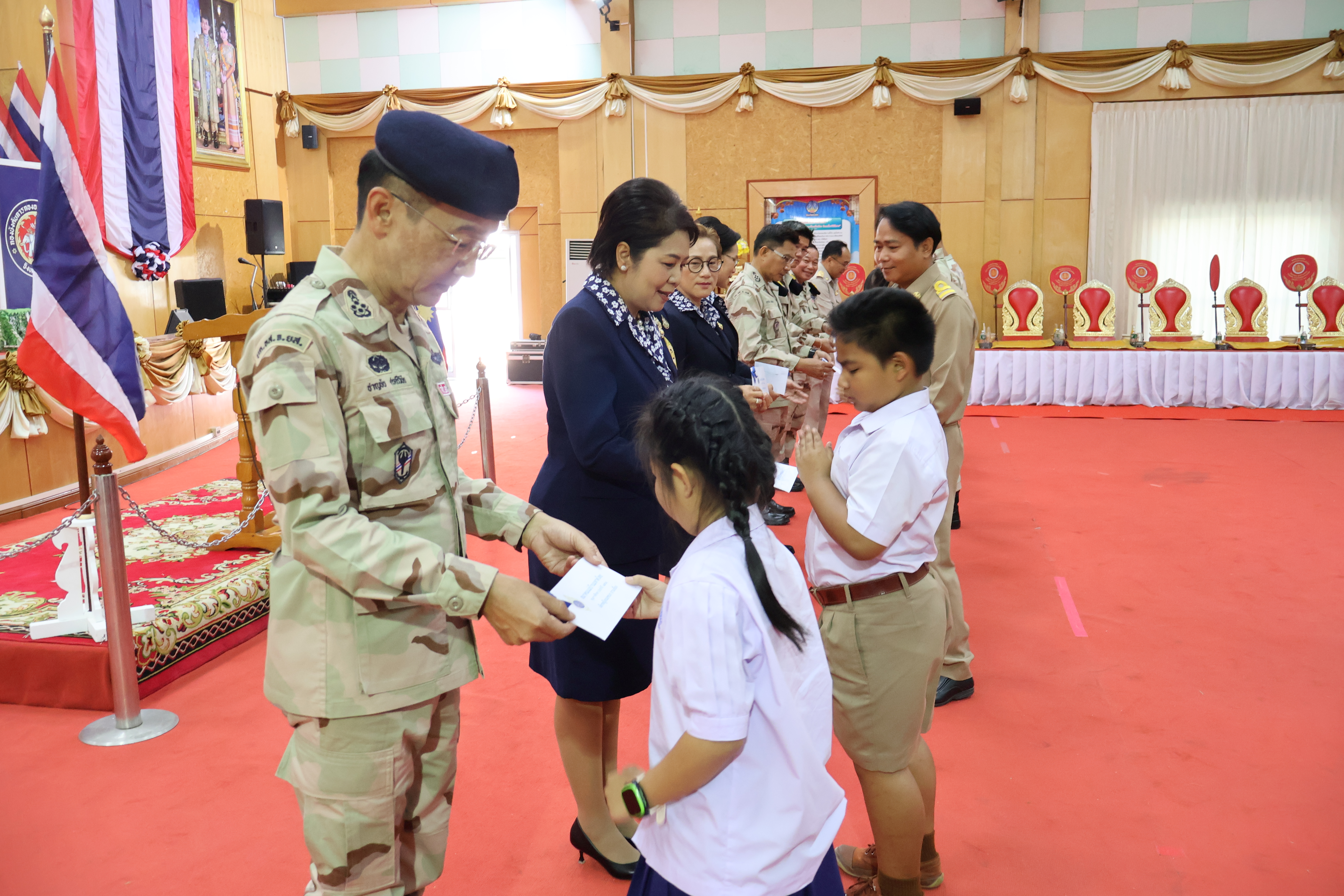 🔶พช.ยโสธร🔶 เข้าร่วมกิจกรรมวันคล้ายวันสถาปนากองอาสารักษาดินแดนครบรอบ 71 ปี