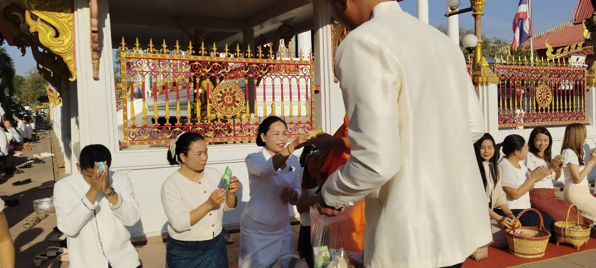 🧖พช.ยโสธร🧖 ร่วมกิจกรรมส่งเสริมพระพุทธศาสนา เนื่องในเทศกาลวันมาฆบูชา 2568