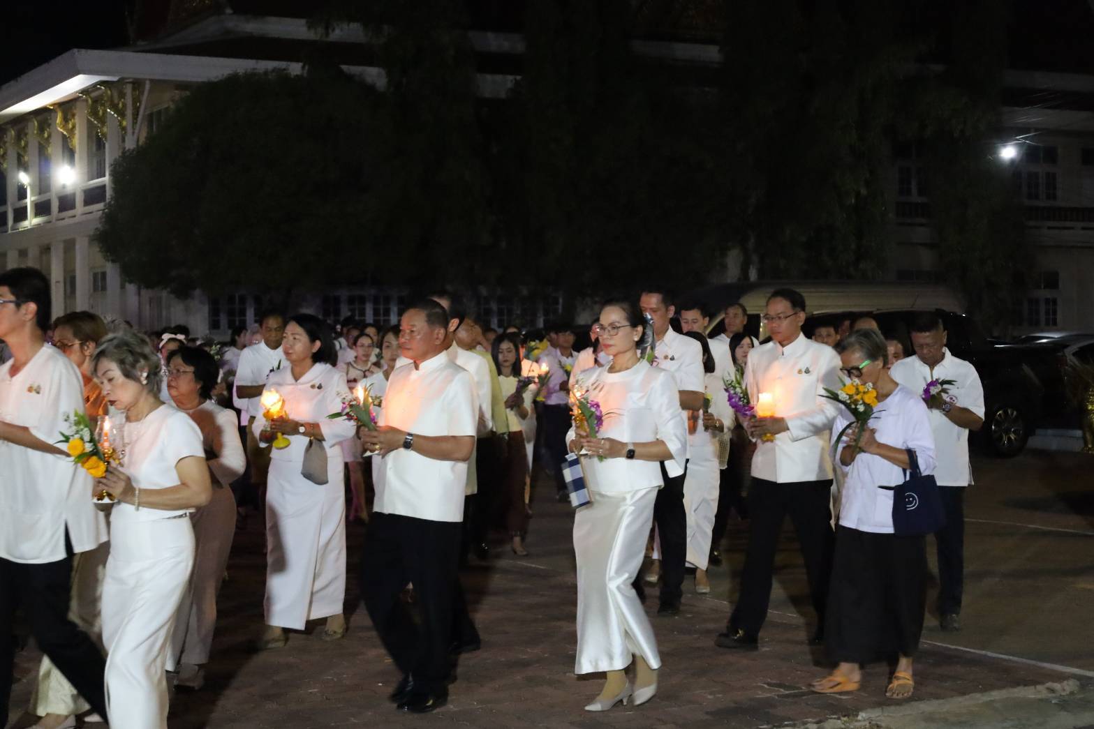 🧖พช.ยโสธร🧖 ร่วมกิจกรรมส่งเสริมพระพุทธศาสนา เนื่องในเทศกาลวันมาฆบูชา 2568