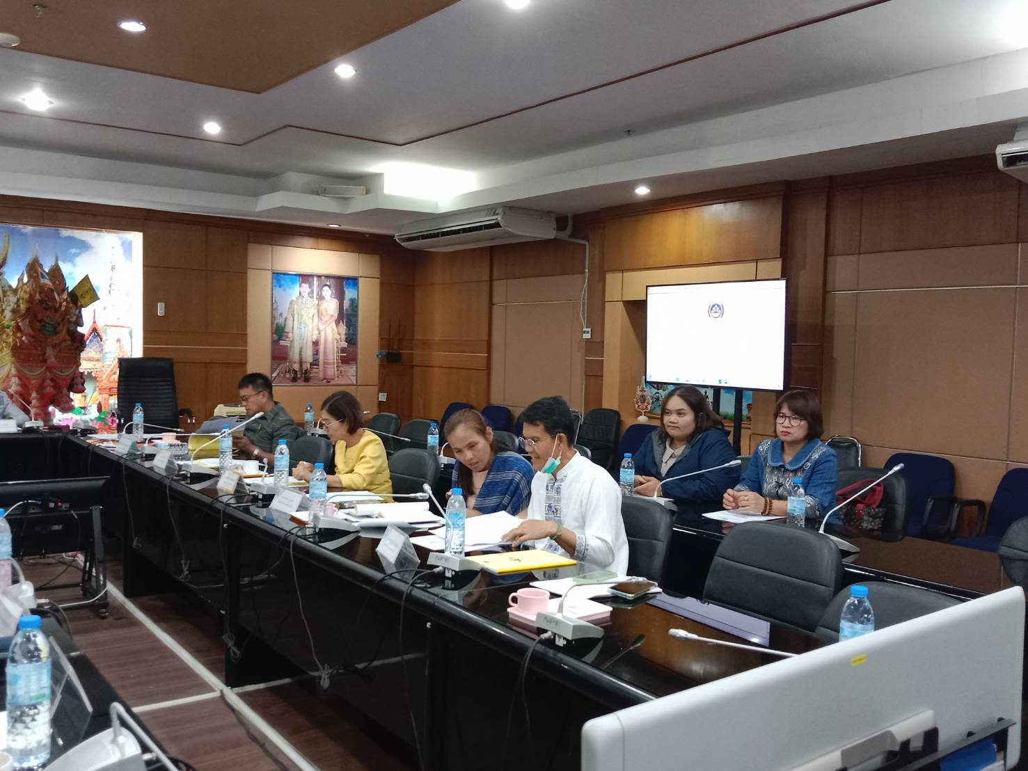 🎯พช.ยโสธร🎯 ประชุมคณะผู้บริหารและเจ้าหน้าที่พัฒนาชุมชน สังกัดสำนักงานพัฒนาชุมชนจังหวัดยโสธร ครั้งที่ 2 /2568