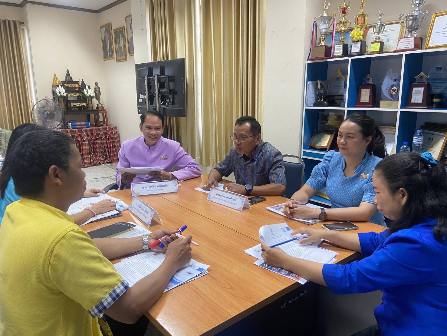 🔶พช.ยโสธร🔶  ประชุมคณะทำงานขับเคลื่อนโครงการคัดเลือกหน่วยงานต้นแบบที่มีผลการปฏิบัติงานและนวัตกรรมดีเด่นประจำปี พ.ศ 2568 (Re-Brand IPA) ครั้งที่ 1/2568