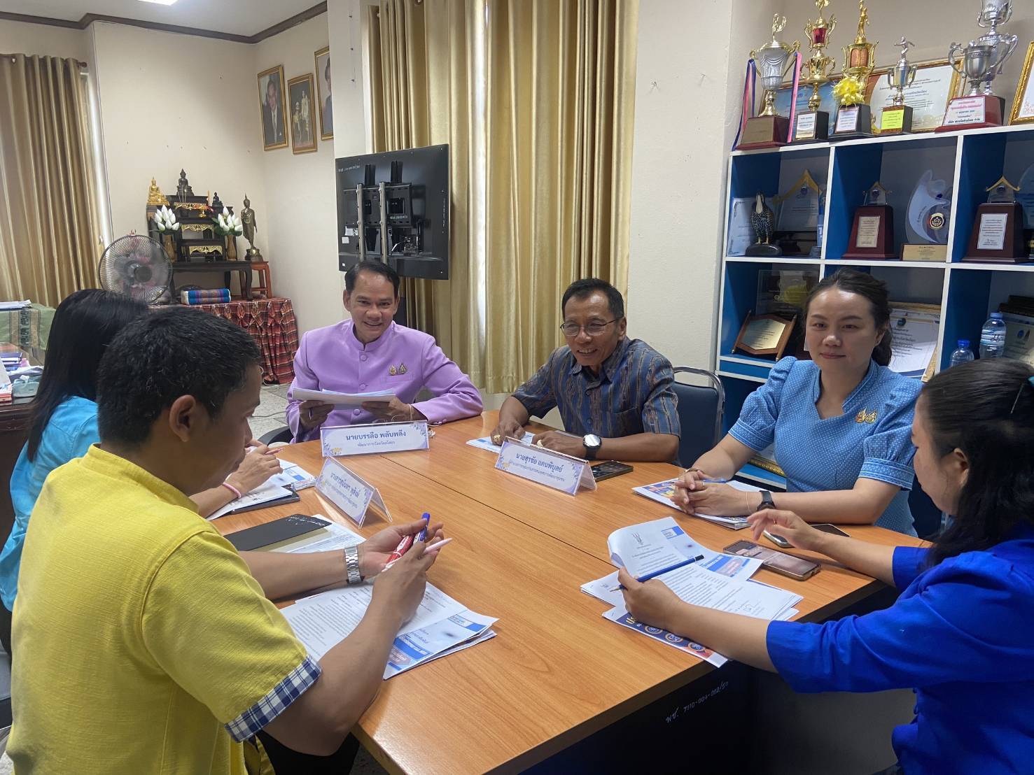 🔶พช.ยโสธร🔶  ประชุมคณะทำงานขับเคลื่อนโครงการคัดเลือกหน่วยงานต้นแบบที่มีผลการปฏิบัติงานและนวัตกรรมดีเด่นประจำปี พ.ศ 2568 (Re-Brand IPA) ครั้งที่ 1/2568