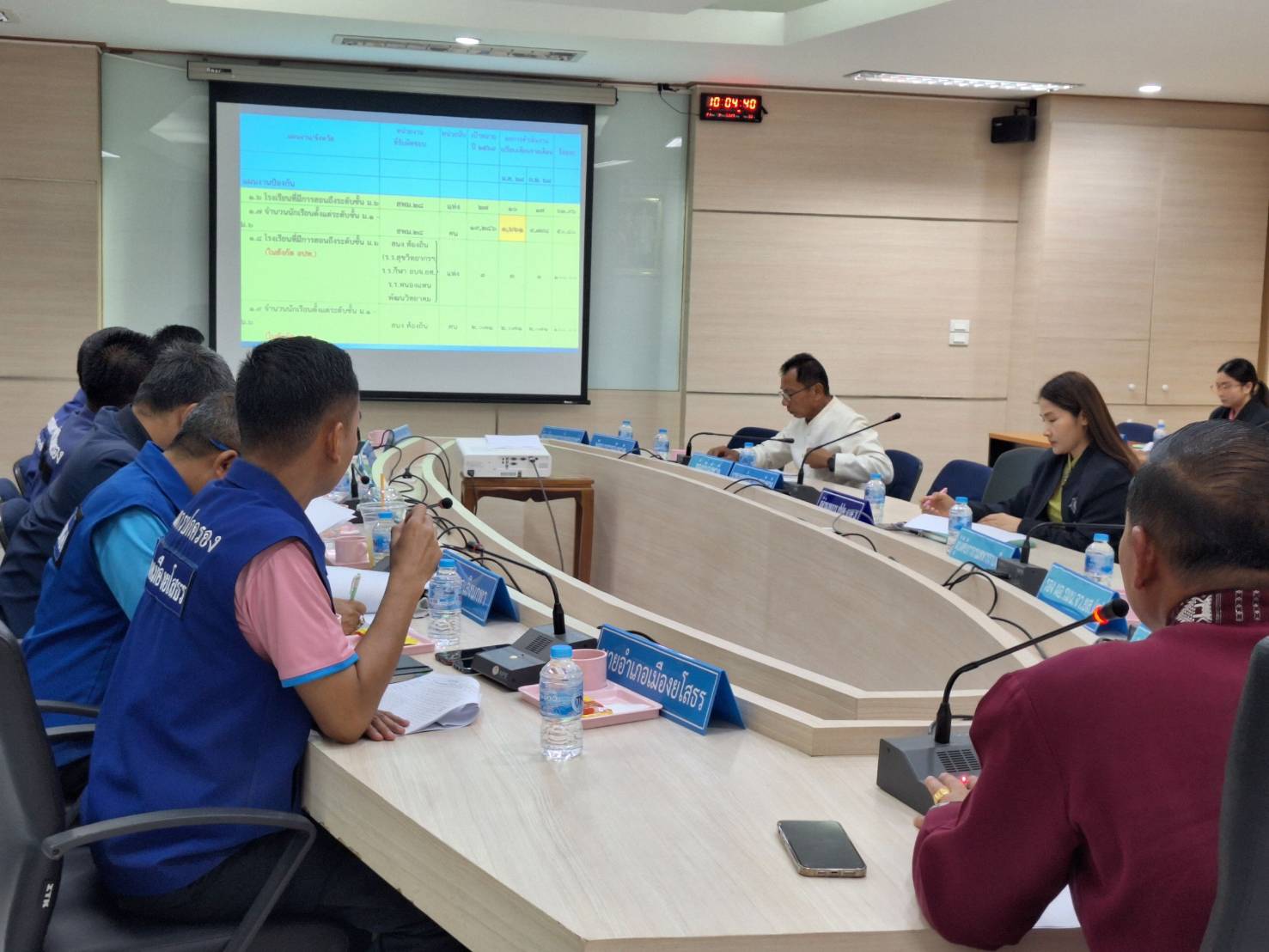 🚨พช.ยโสธร🚨 เข้าประชุมคณะทำงานโต๊ะข่าวเพื่อเฝ้าระวังปัญหายาเสพติดระดับพื้นที่จังหวัดยโสธร ครั้งที่ 2/ 2568 🚨🚨🚨🚨🚨🚨