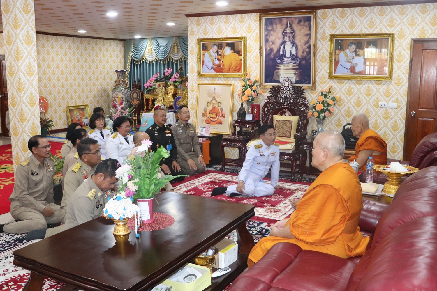 🧖พช.ยโสธร 🧖 เข้าร่วมพิธีพระราชทานถวายภัตตาหารและสิ่งของพระราชทาน แด่พระภิกษุ สามเณร ในการสอบบาลีสนามหลวง ครั้งที่ 1 ครั้งหลัง ประจำปี 2568