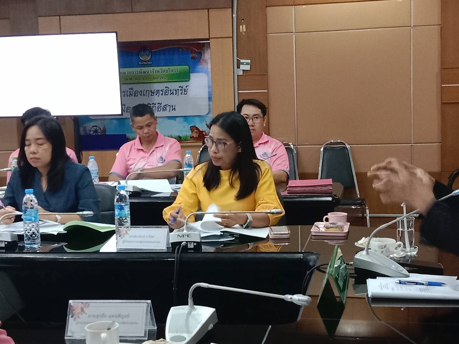 🍉พช.ยโสธร🍉 “คนสำราญ งานสมบูรณ์ เพิ่มพูนสัมพันธ์” ประชุมคณะผู้บริหารและเจ้าหน้าที่พัฒนาชุมชน สังกัดสำนักงานพัฒนาชุมชนจังหวัดยโสธร ครั้งที่ 3 /2568