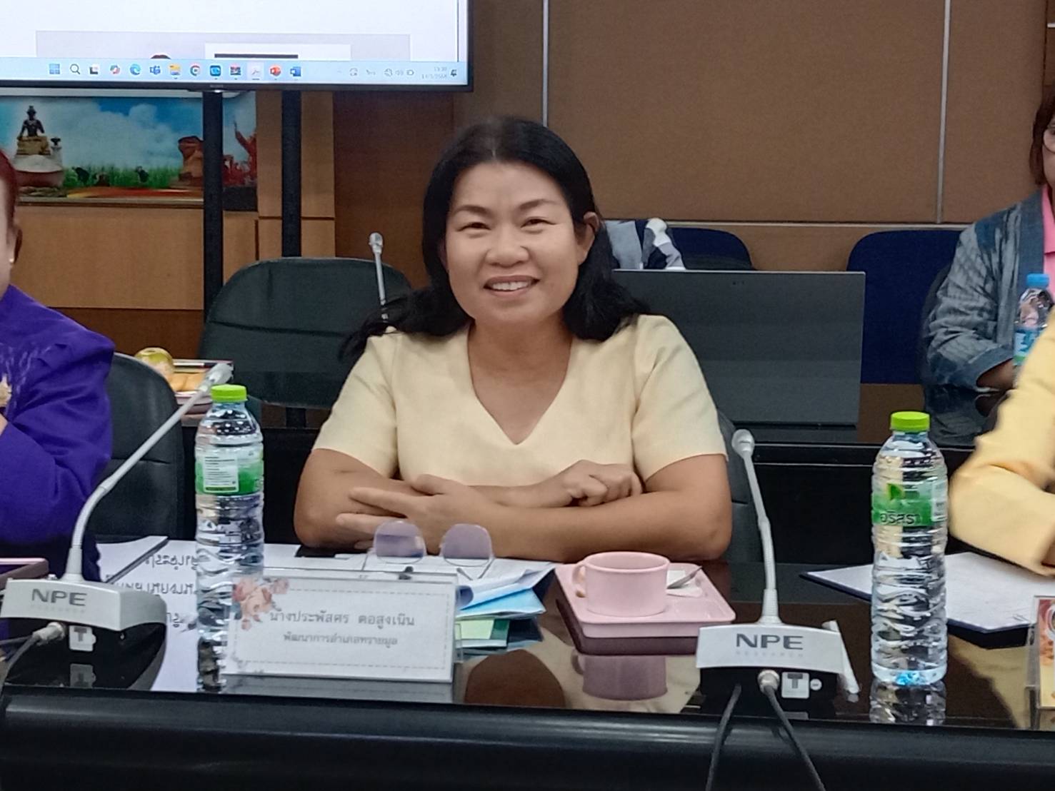 🍉พช.ยโสธร🍉 “คนสำราญ งานสมบูรณ์ เพิ่มพูนสัมพันธ์” ประชุมคณะผู้บริหารและเจ้าหน้าที่พัฒนาชุมชน สังกัดสำนักงานพัฒนาชุมชนจังหวัดยโสธร ครั้งที่ 3 /2568