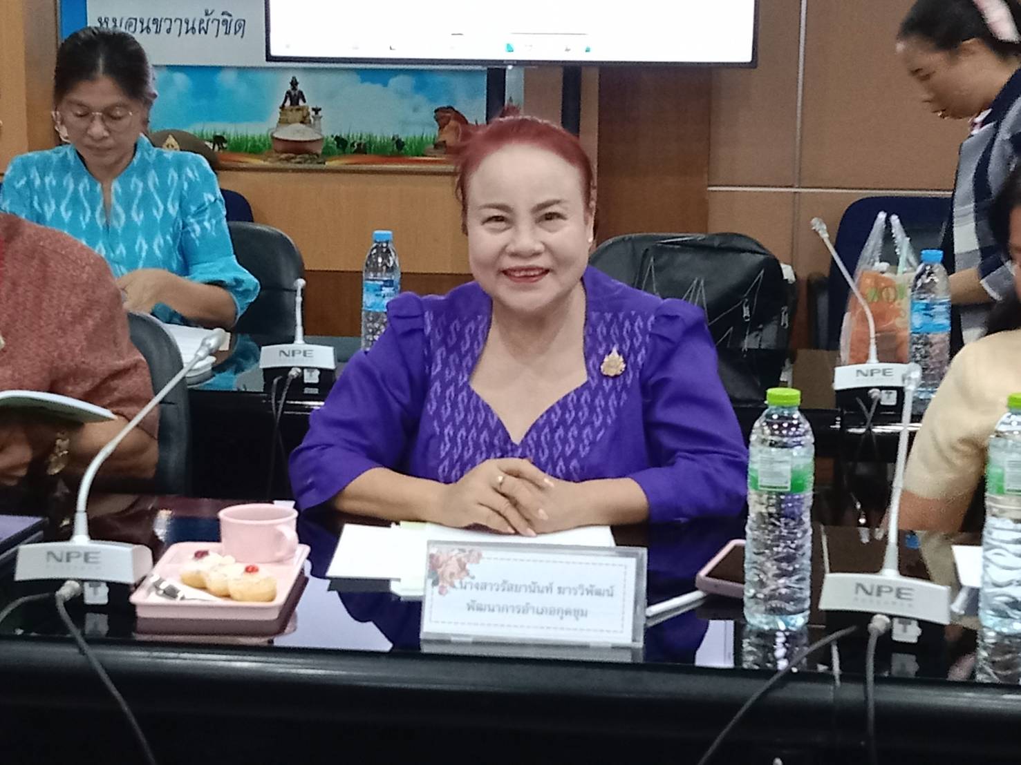 🍉พช.ยโสธร🍉 “คนสำราญ งานสมบูรณ์ เพิ่มพูนสัมพันธ์” ประชุมคณะผู้บริหารและเจ้าหน้าที่พัฒนาชุมชน สังกัดสำนักงานพัฒนาชุมชนจังหวัดยโสธร ครั้งที่ 3 /2568