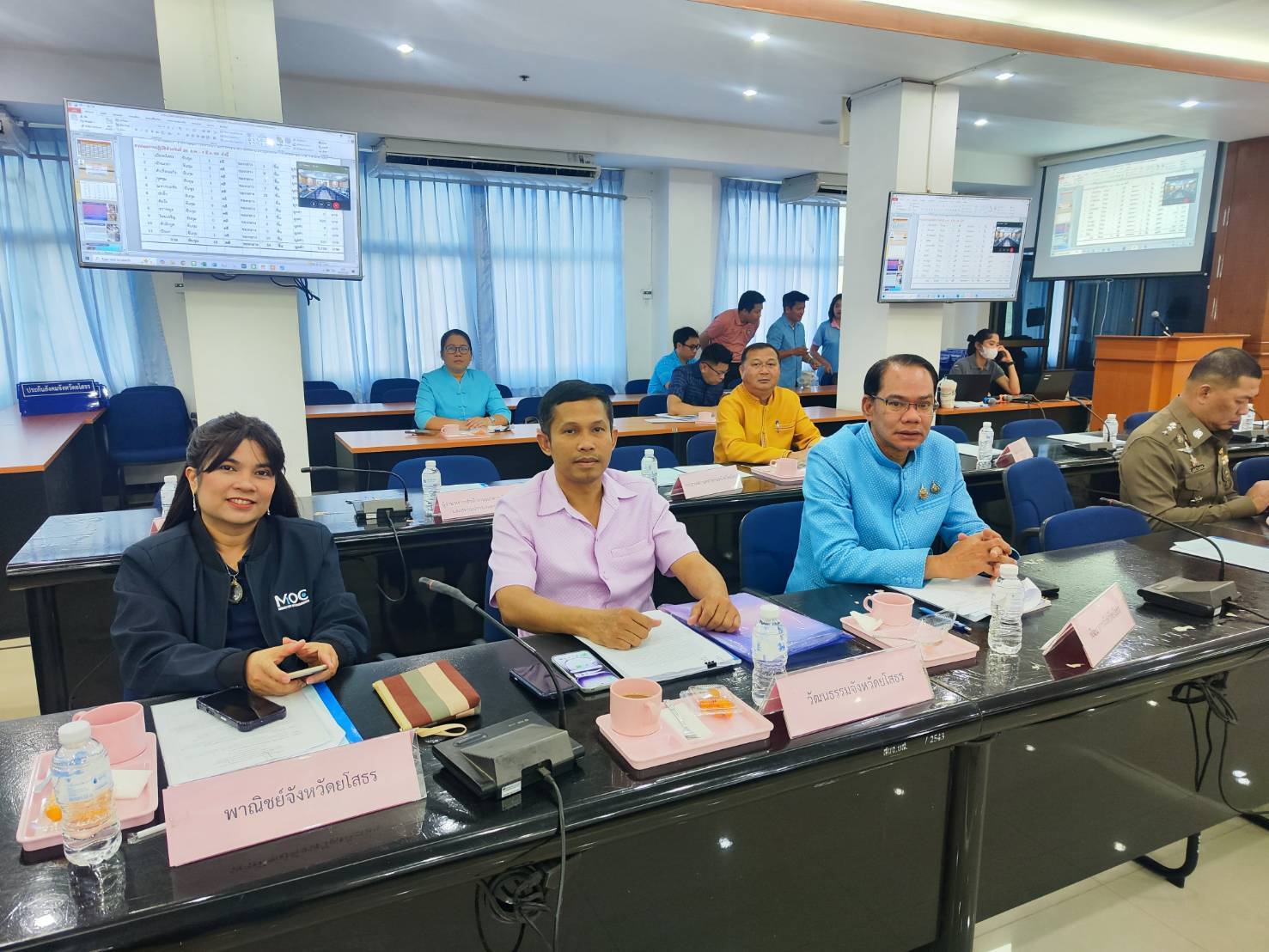 🌈พช.ยโสธร🌈 เข้าประชุมการตรวจราชการของคณะผู้ตรวจราชการ เขตตรวจราชการที่ 14 ประจำปีงบประมาณ พศ.2568 รอบที่ 1