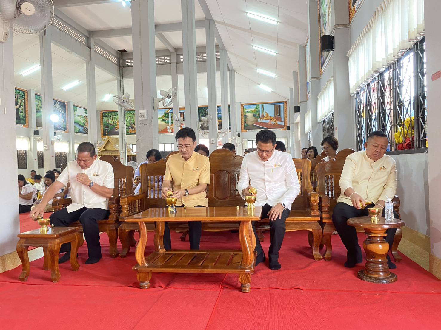 พช.ยโสธร เข้าร่วมโครงการ “ผู้ว่าฯ พาเติมบุญ หนุนนำวิถีพุทธ” ครั้งที่ 2 ณ วัดบูรพารามใต้ ตำบลทรายมูล อำเภอทรายมูล จังหวัดยโสธร