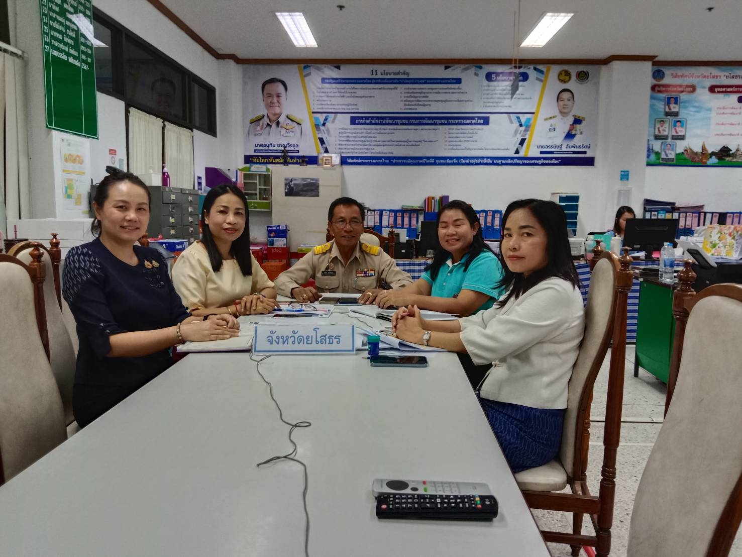 🌈 พช ยโสธร 🌈 ร่วมประชุมประชุมกรมการพัฒนาชุมชน ครั้งที่ 2/2568