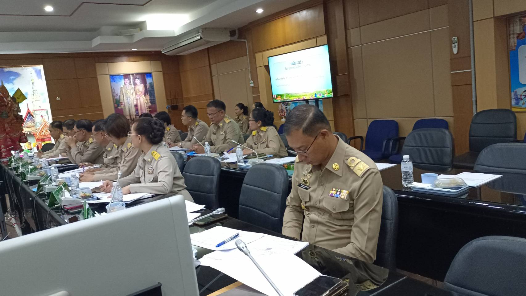 พช.ยโสธร เข้าร่วมประชุมหัวหน้าส่วนราชการ หัวหน้าหน่วยงานรัฐวิสาหกิจ ในสังกัดกระทรวงมหาดไทย และนายอำเภอ ครั้งที่ 3/2568