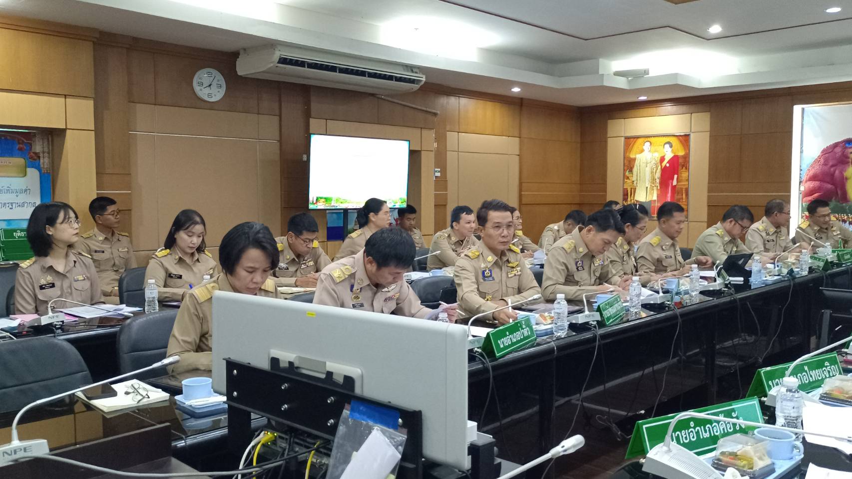 พช.ยโสธร เข้าร่วมประชุมหัวหน้าส่วนราชการ หัวหน้าหน่วยงานรัฐวิสาหกิจ ในสังกัดกระทรวงมหาดไทย และนายอำเภอ ครั้งที่ 3/2568