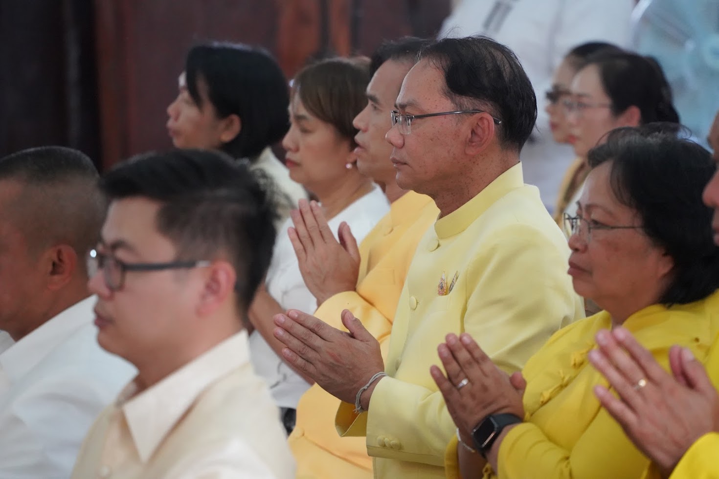 พช.ยโสธร เข้าร่วมพิธีเจริญพระพุทธมนต์ถวายพระพรชัยมงคลแด่พระบาทสมเด็จพระเจ้าอยู่หัว และพระบรมวงศานุวงศ์ ประจำปี 2568