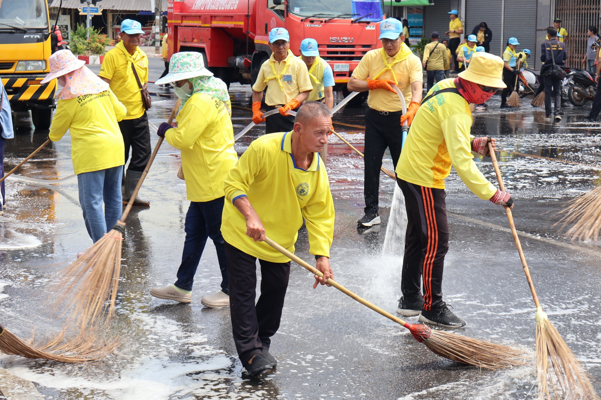 🍉พช.ยโสธร🍉 คนสำราญ งานสมบูรณ์ เพิ่มพูนสัมพันธ์ ร่วมกิจกรรมจิตอาสาพัฒนา เนื่องในวันที่ระลึกพระบาทสมเด็จพระนั่งเกล้าเจ้าอยู่หัว พระมหาเจษฎาราชเจ้