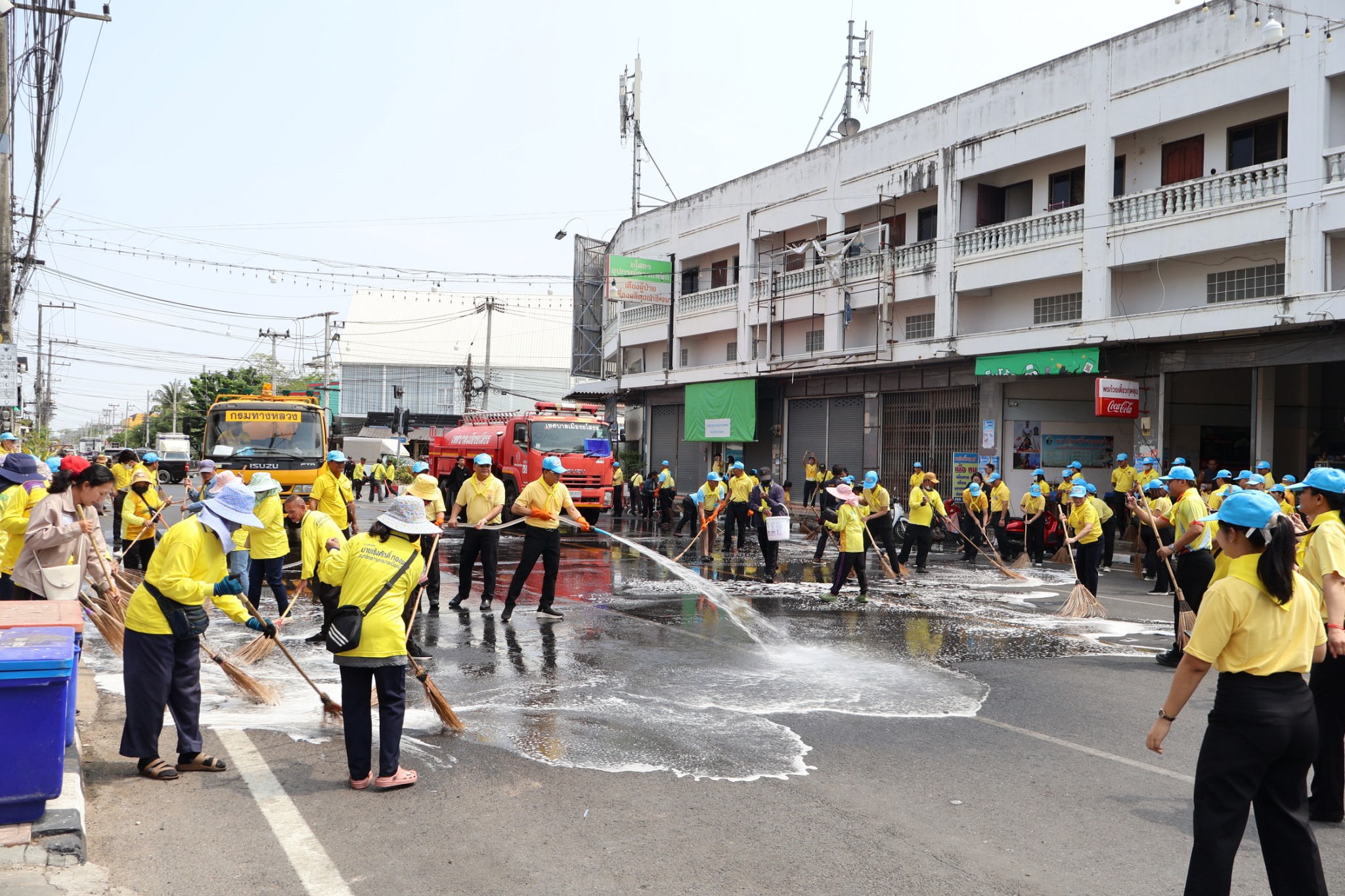 🍉พช.ยโสธร🍉 คนสำราญ งานสมบูรณ์ เพิ่มพูนสัมพันธ์ ร่วมกิจกรรมจิตอาสาพัฒนา เนื่องในวันที่ระลึกพระบาทสมเด็จพระนั่งเกล้าเจ้าอยู่หัว พระมหาเจษฎาราชเจ้
